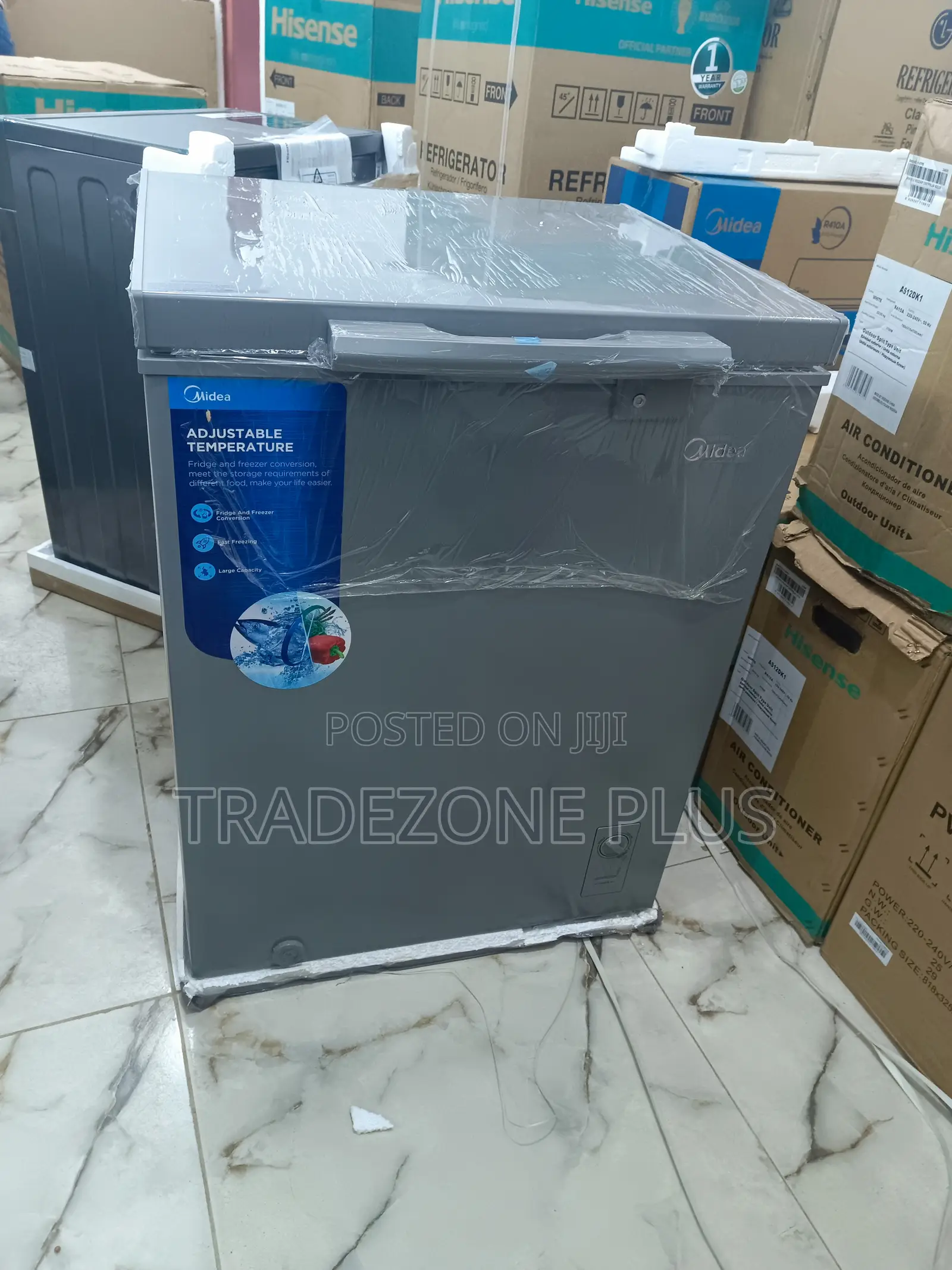 FREEZE FRAME Midea Chest Freezer HS 186CN 150lts