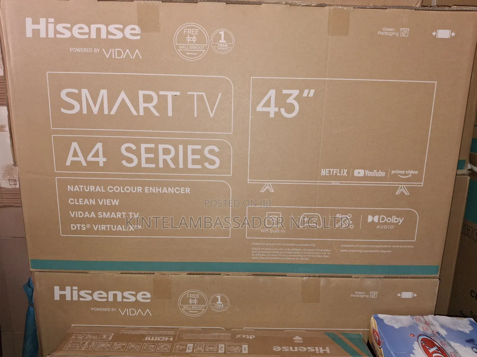 Hisense 43" Smart Television