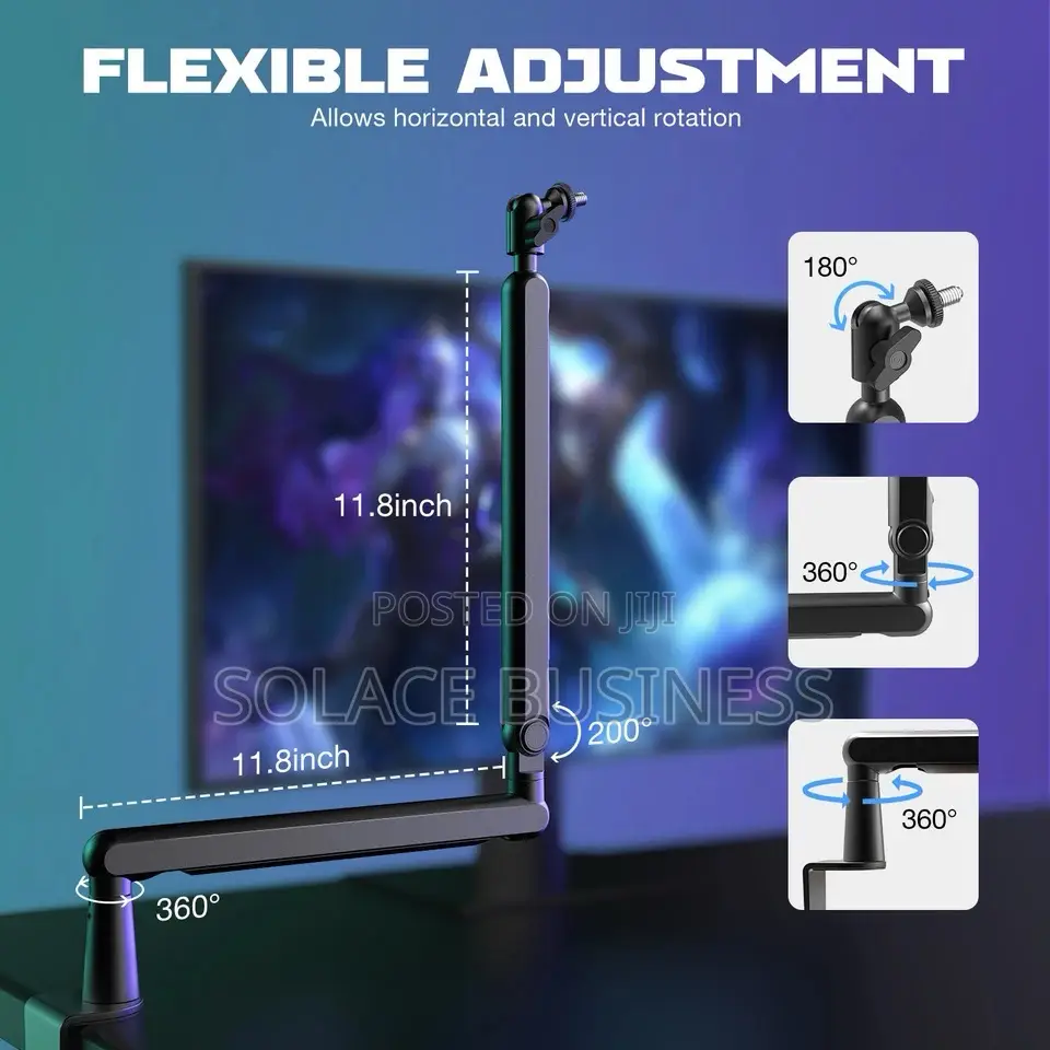 Fifine Bm88 Boom Arm for Shure Sm7b Am8