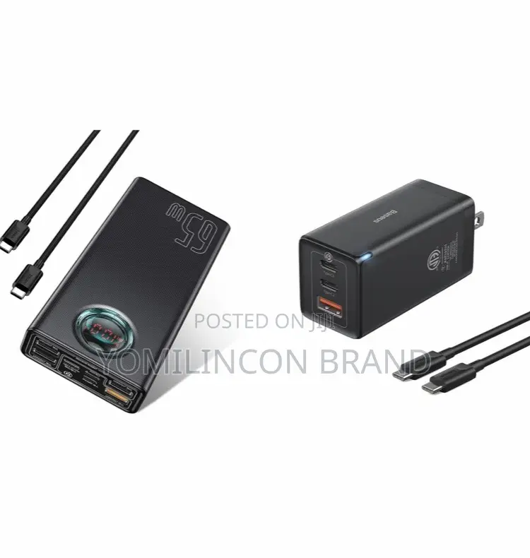 Baseus Portable Charger, 30,000mah Power Bank 65W Battery