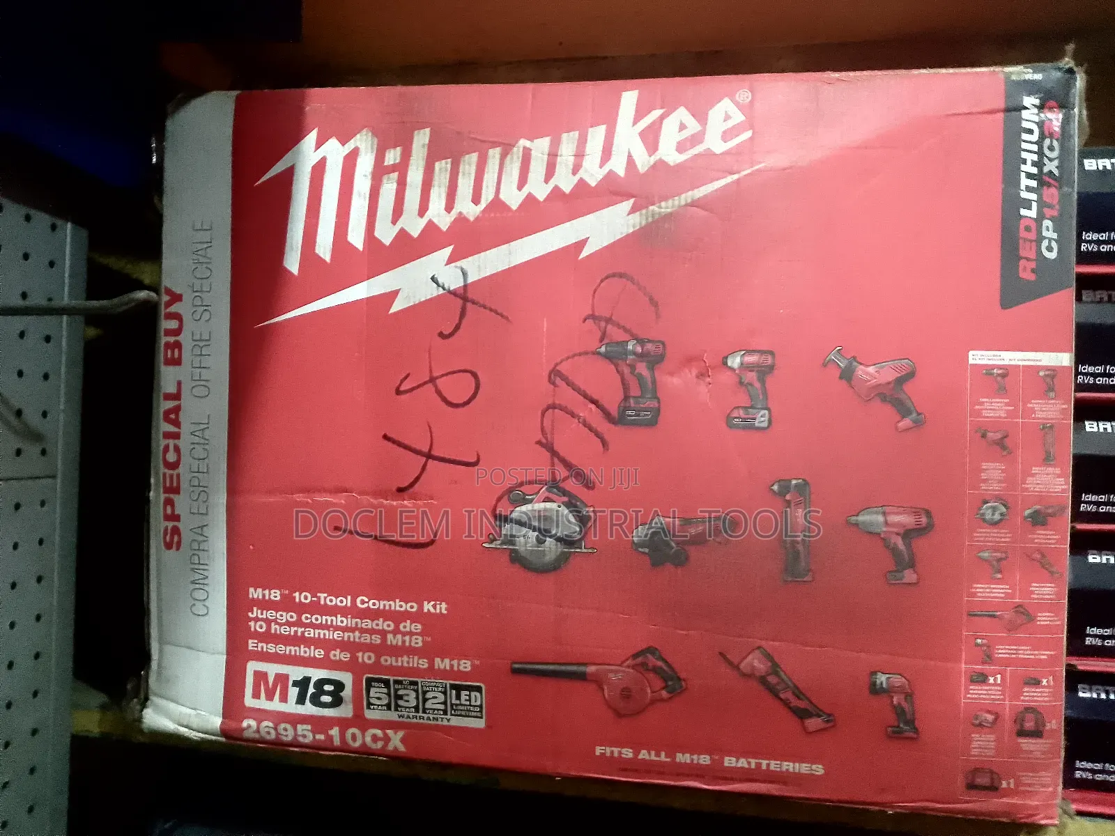 10 in 1 Milwaukee Cordless Machine