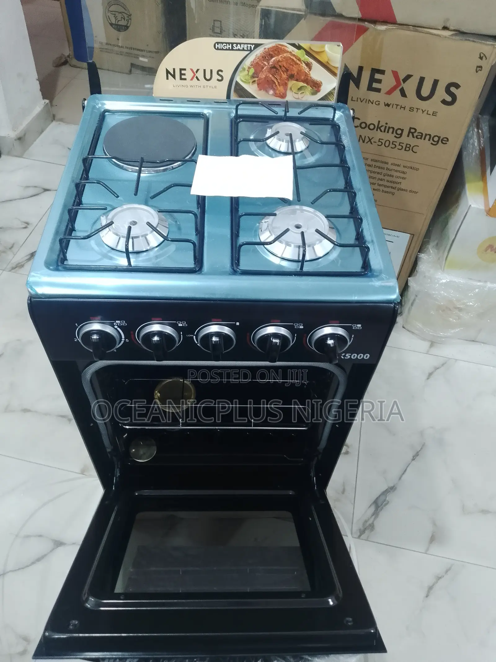 Classic 3gasburner 1electric Nexus Cooker