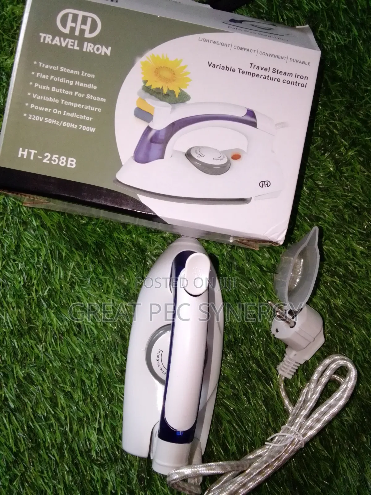 Foldable Travel Steam Iron