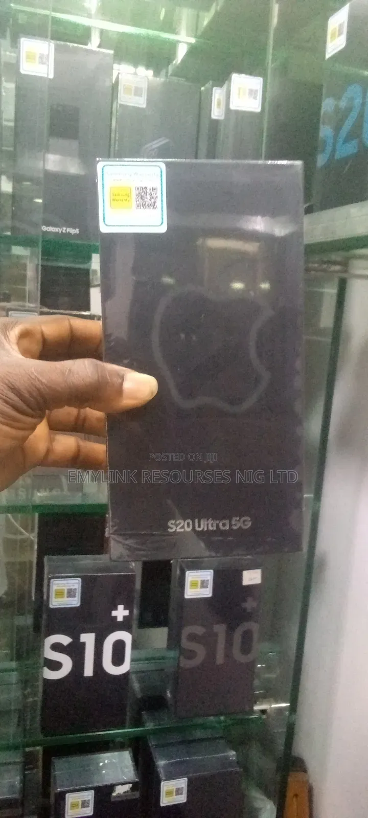 New Samsung Galaxy S20 Ultra 256 GB Black