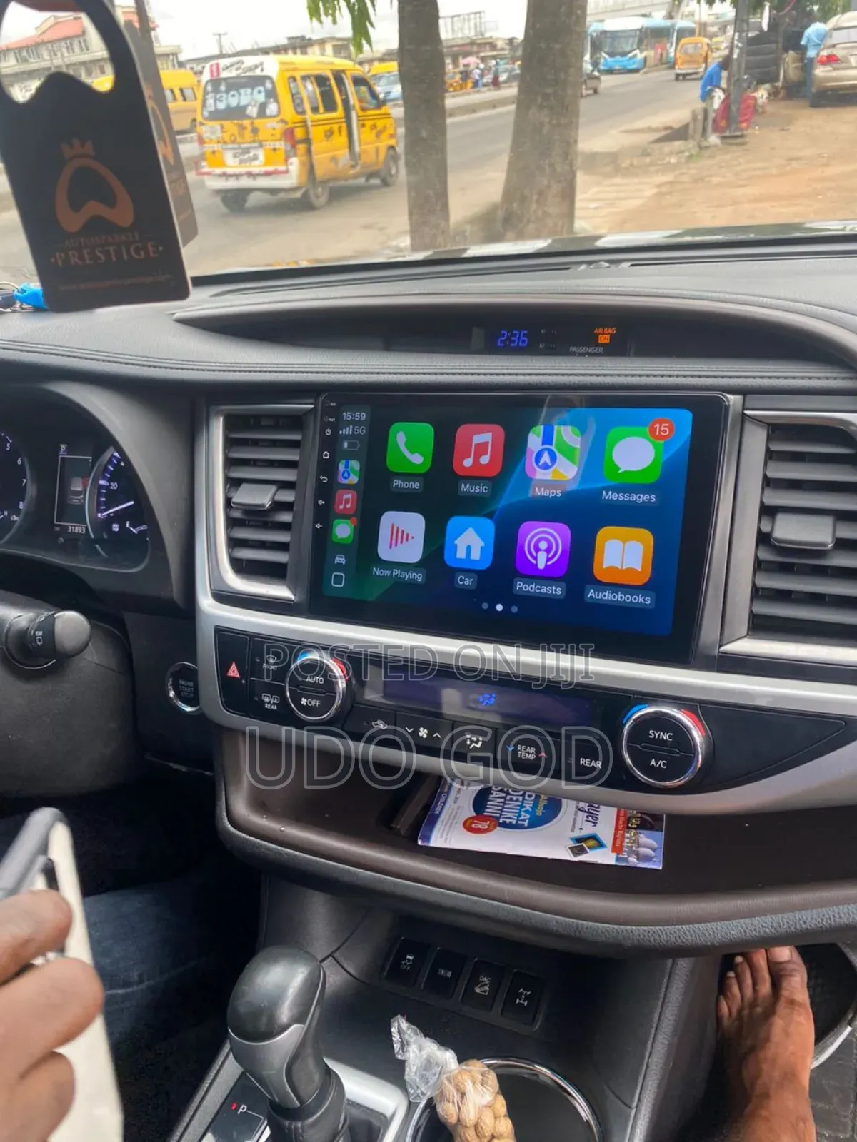 2014 Toyota Highlander Android Apple Car Play
