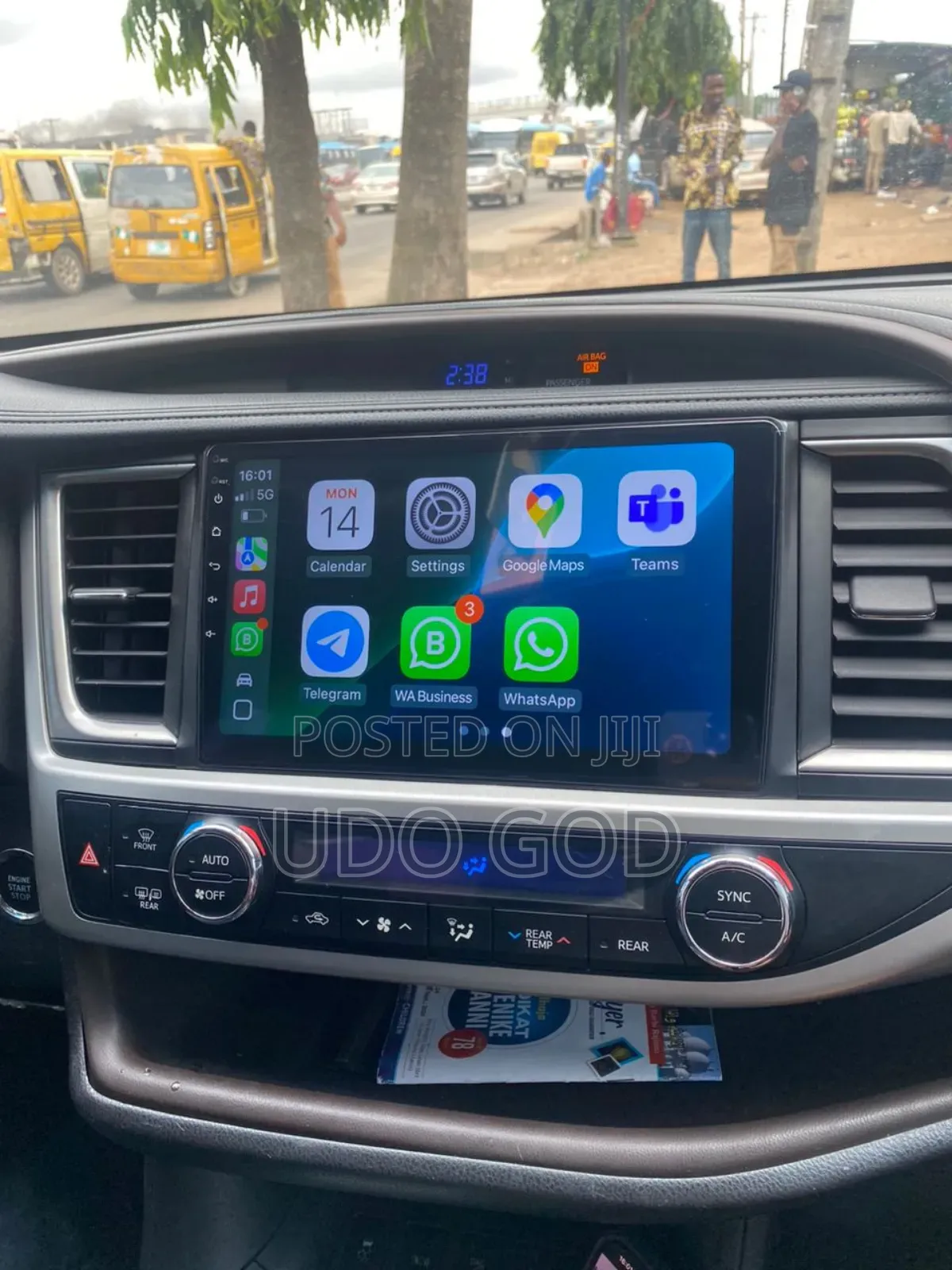2014 Toyota Highlander Android Apple Car Play