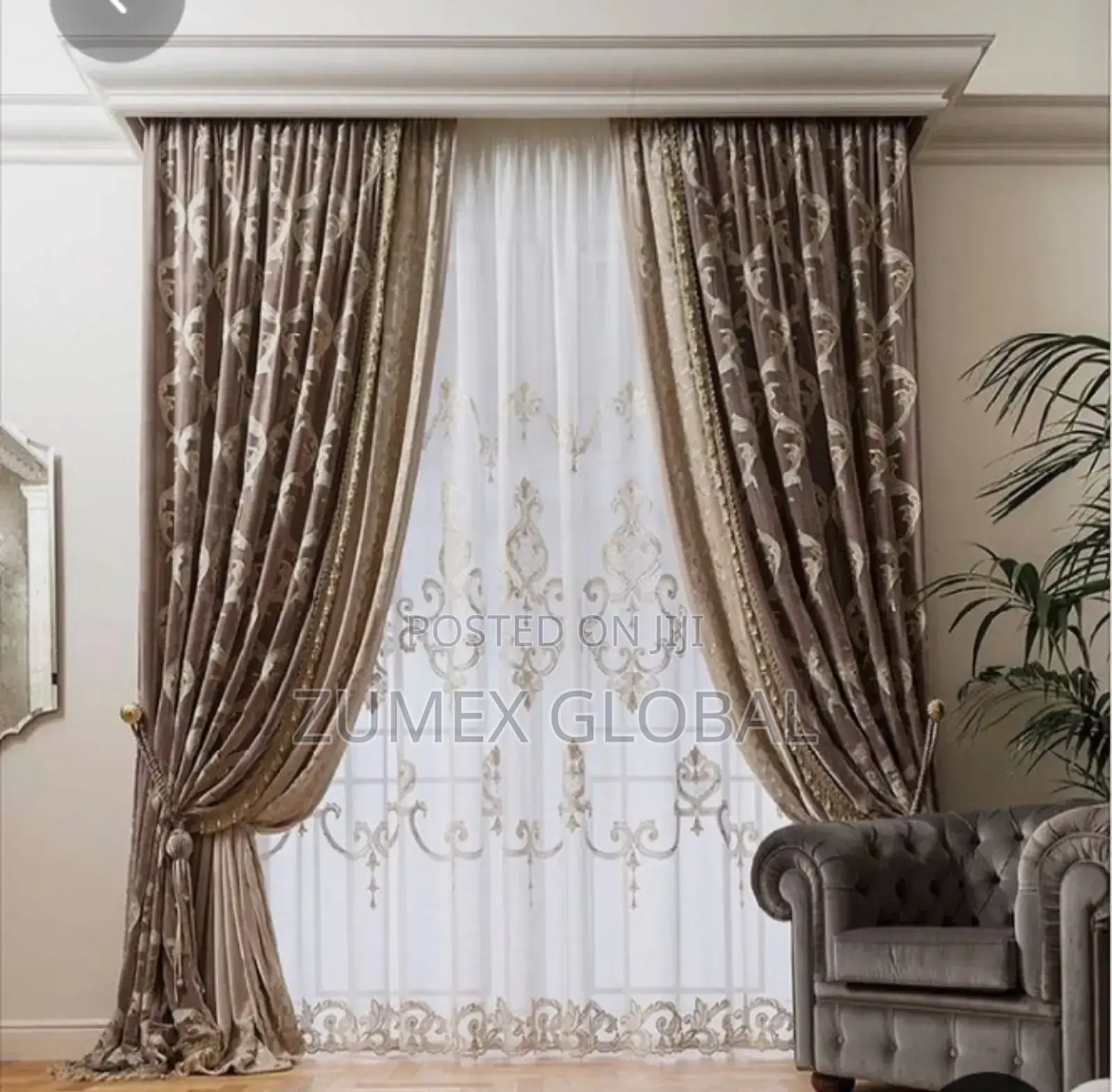 Royal Curtain Design Turkish Material