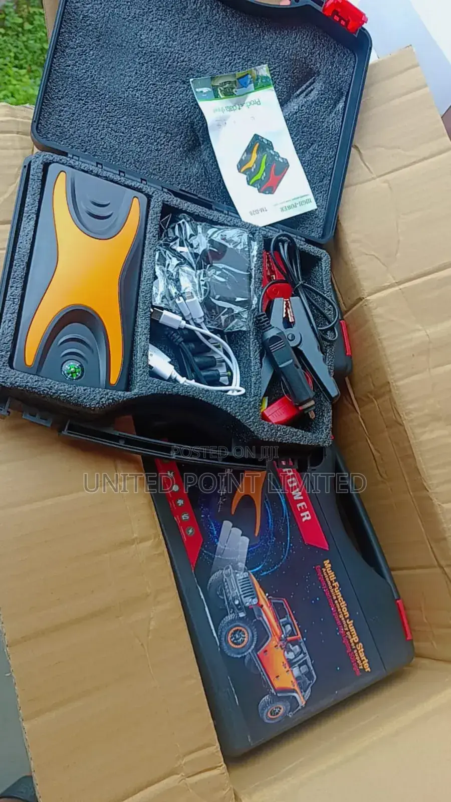 Car Jump Starter Power Bank 99000 Digital Display
