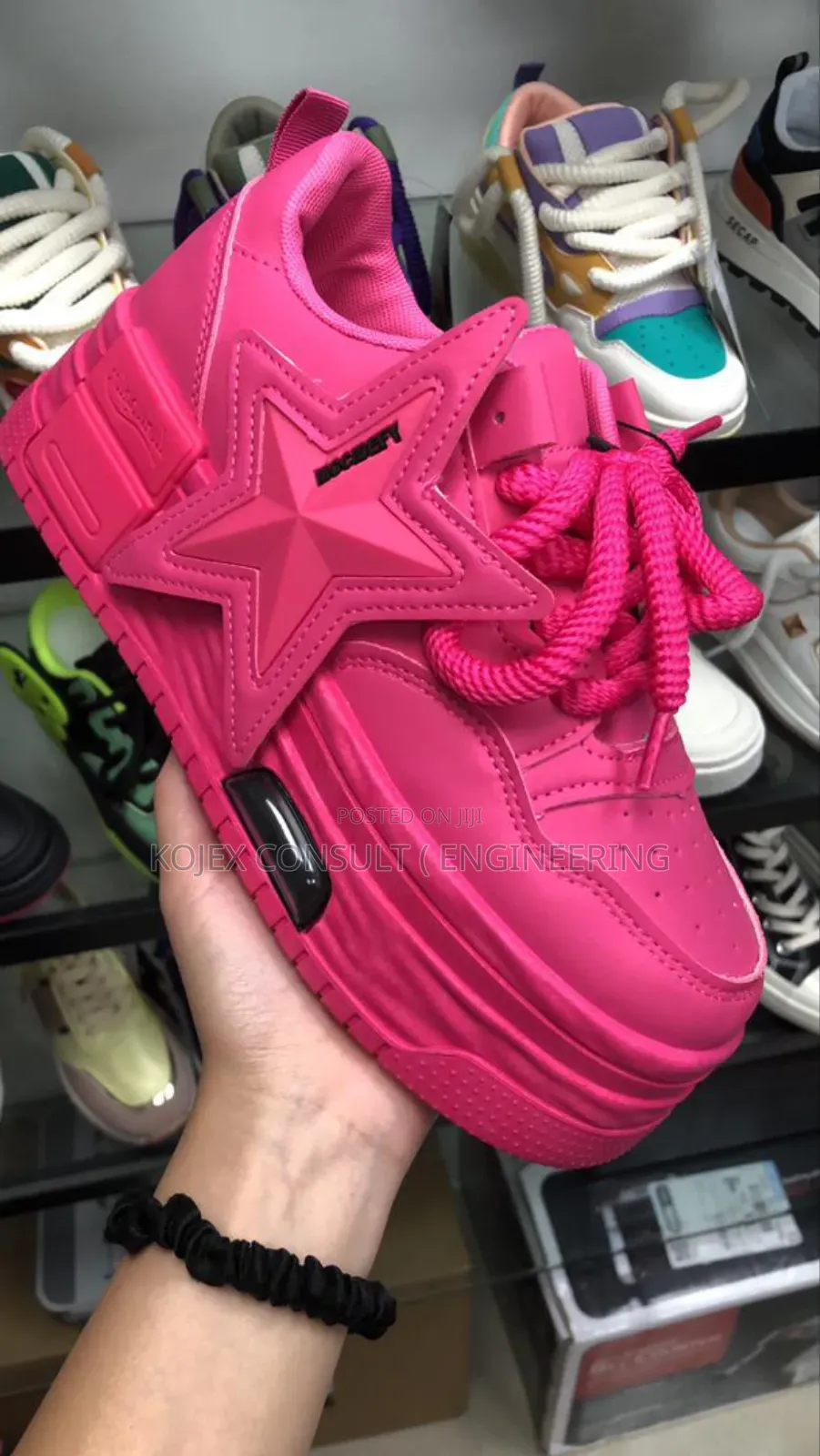 Lovely Ladies Big Rope Sneakers