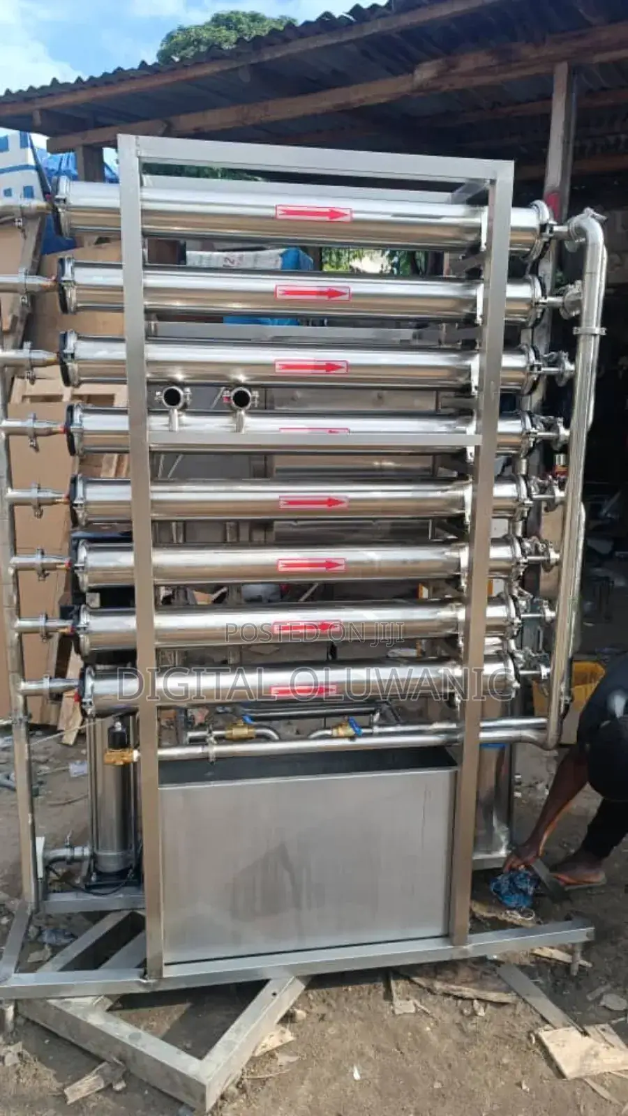 2ton R.O (8membrane)