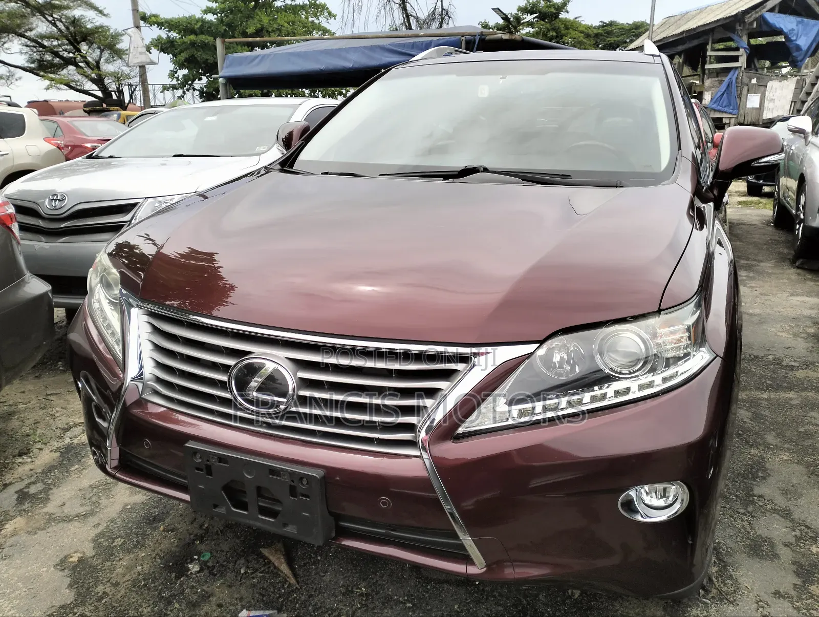 Lexus RX 2013 Red