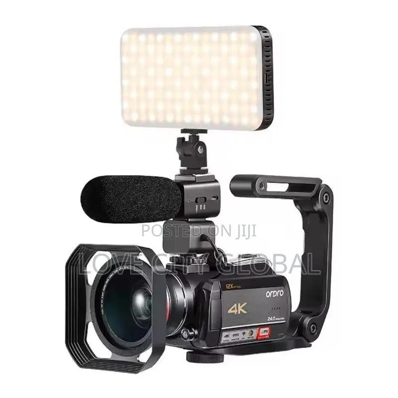 ORDRO AZ50 Wifi Camcorder IR Night Vision With 2 Battery