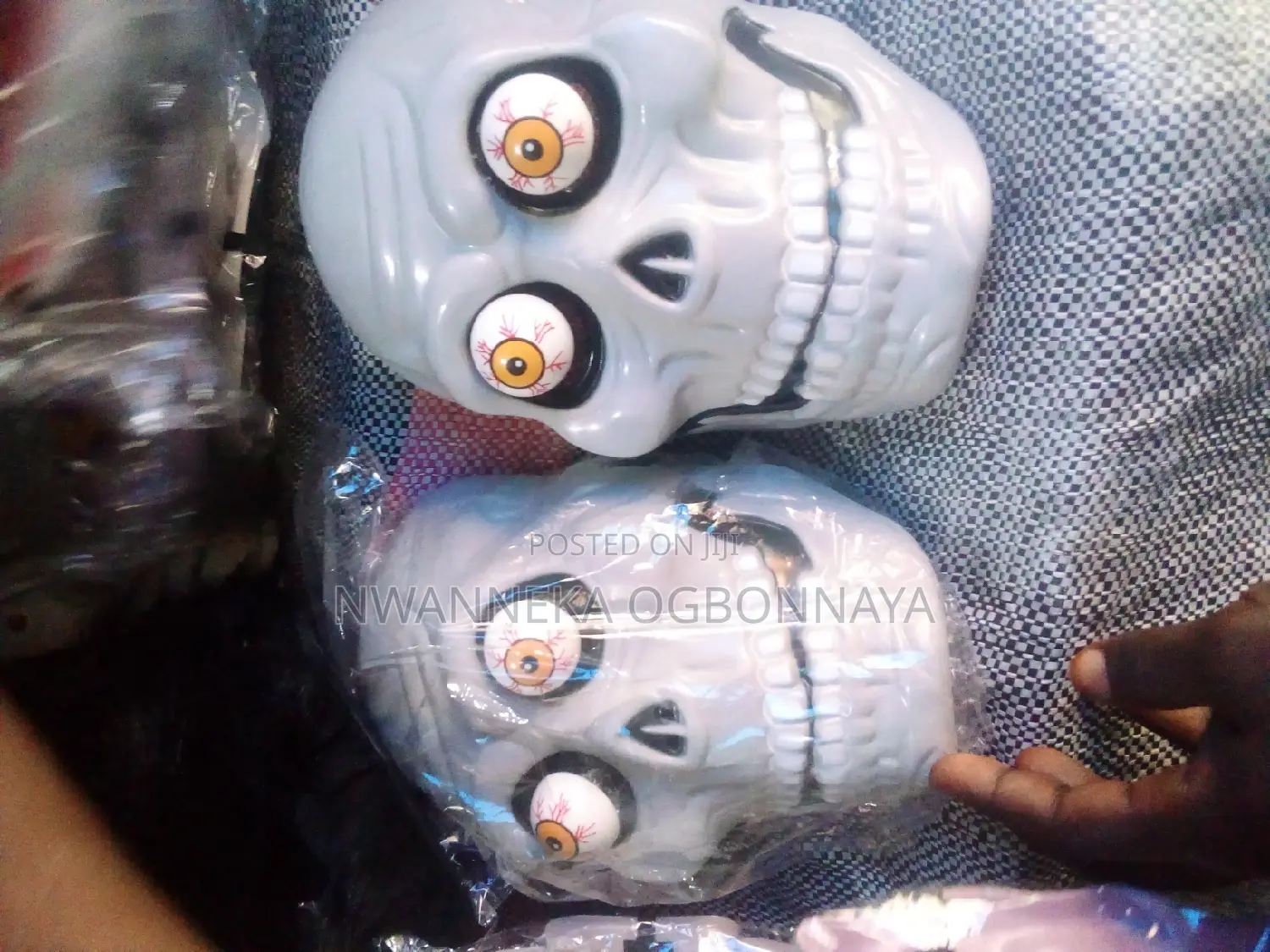 Breathable Grimace Mask Horror Props