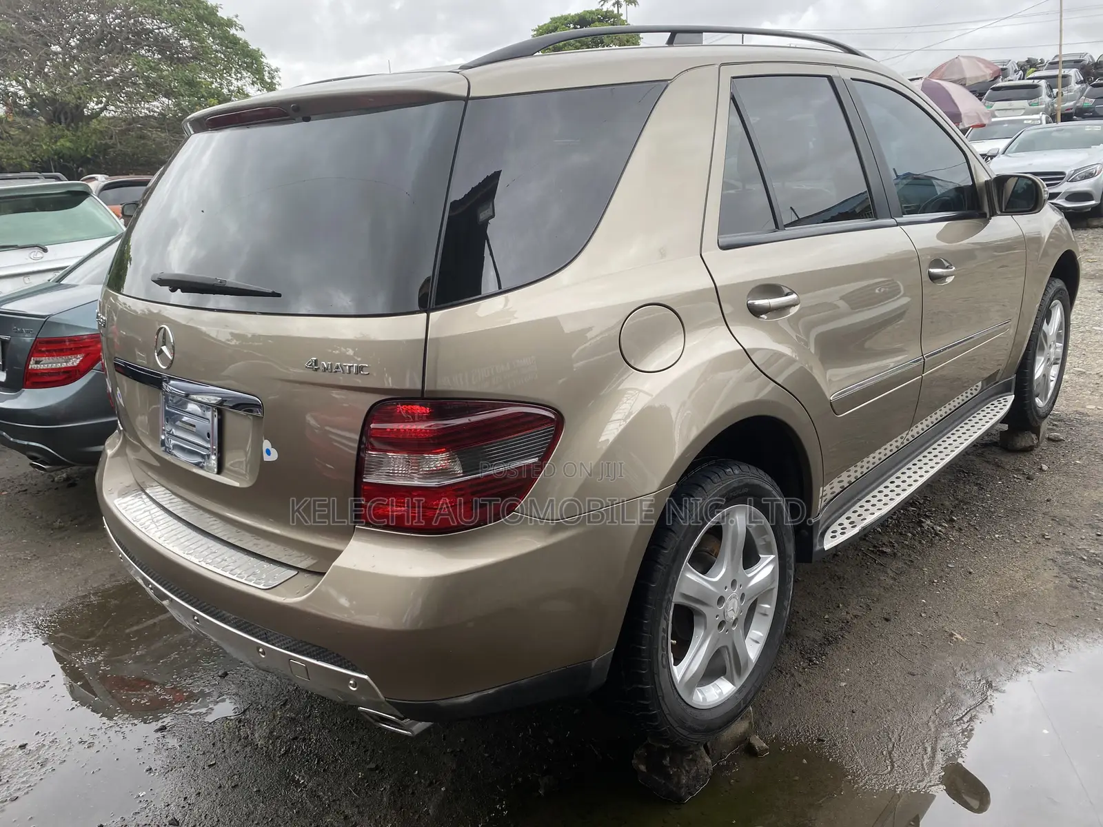 Mercedes-Benz M Class ML 350 4Matic 2008 Gold