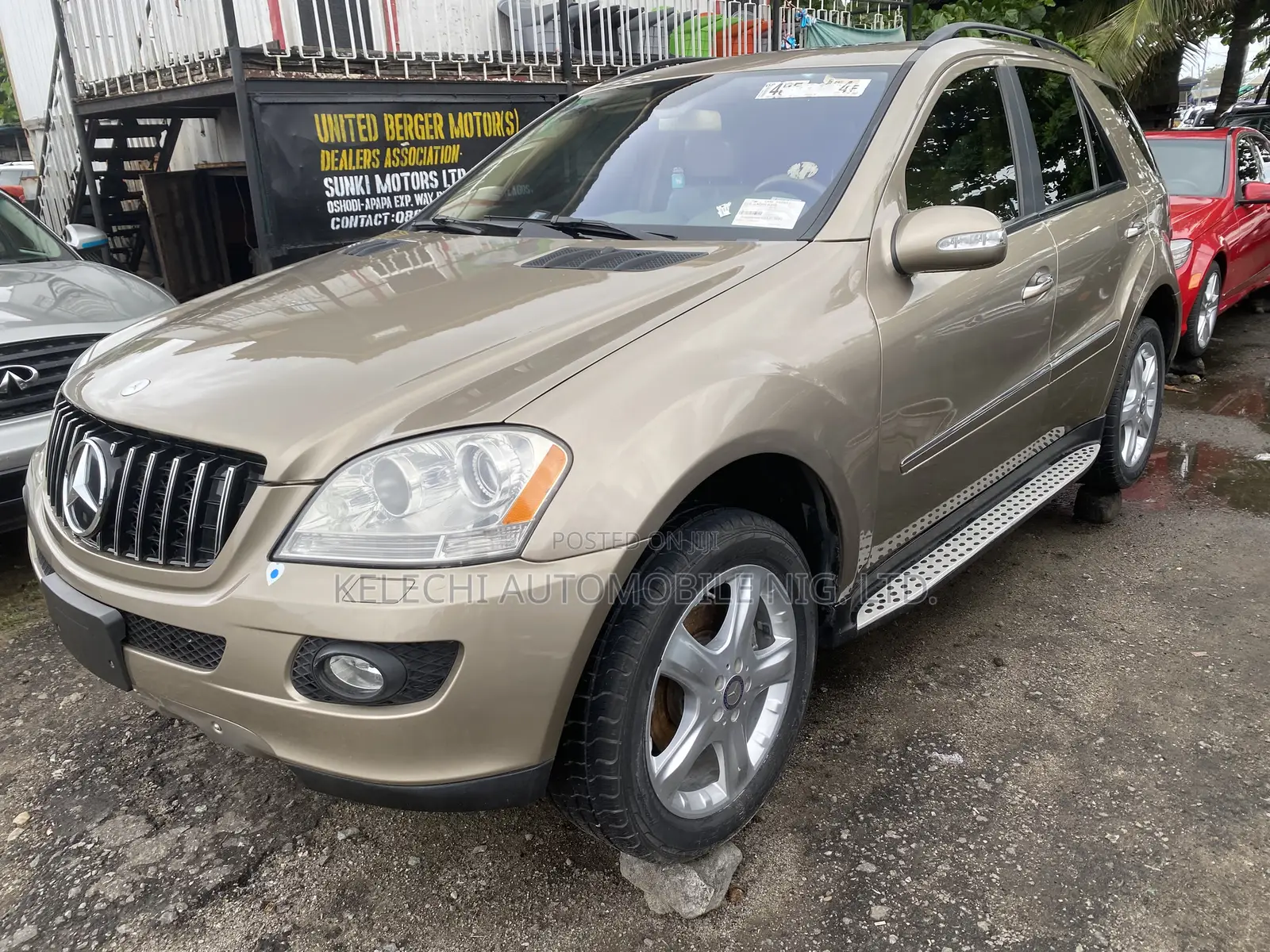 Mercedes-Benz M Class ML 350 4Matic 2008 Gold
