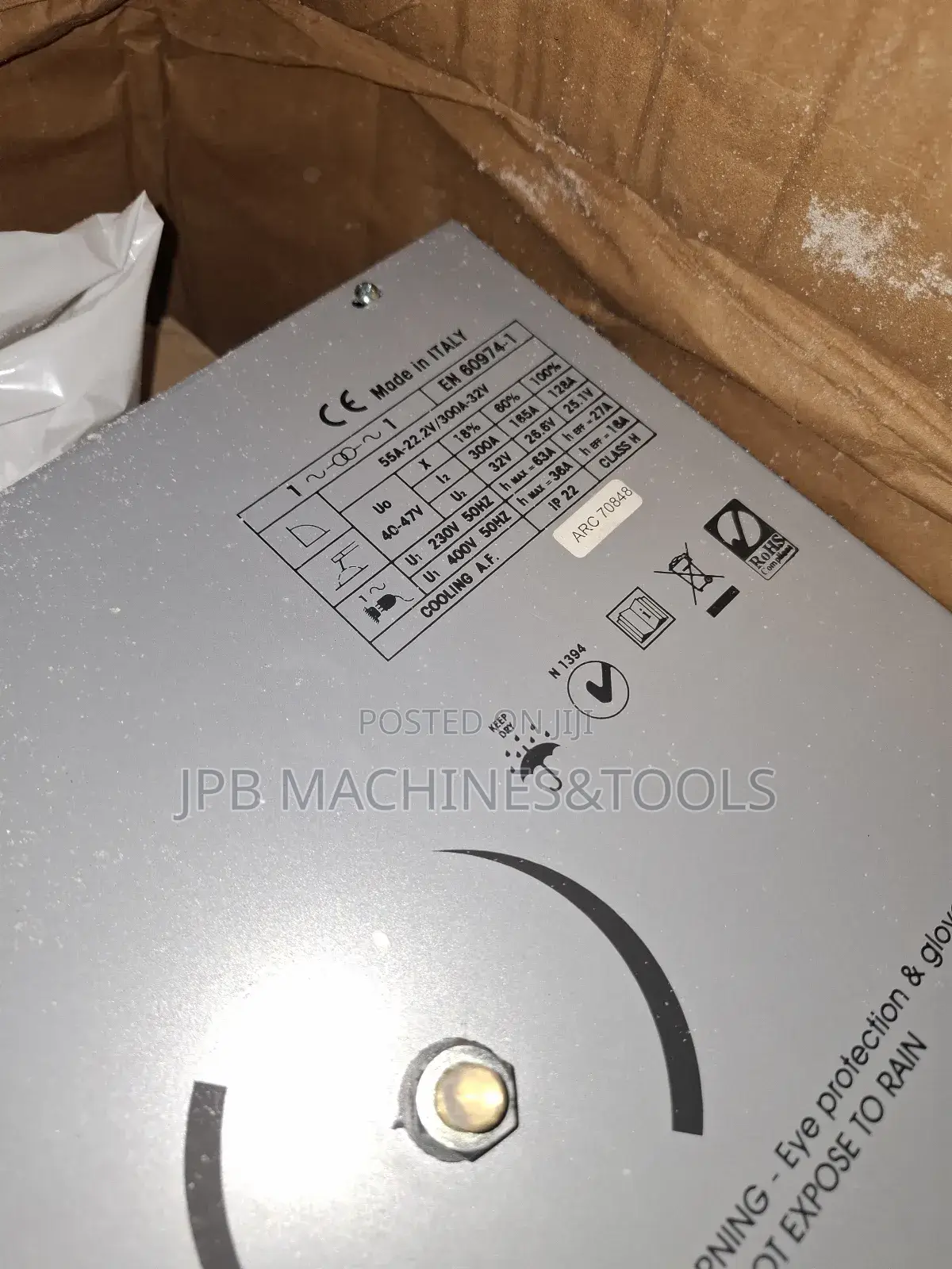 ARC SIP Merlin Turbo 300 Italy Welding Machine 230v-400v