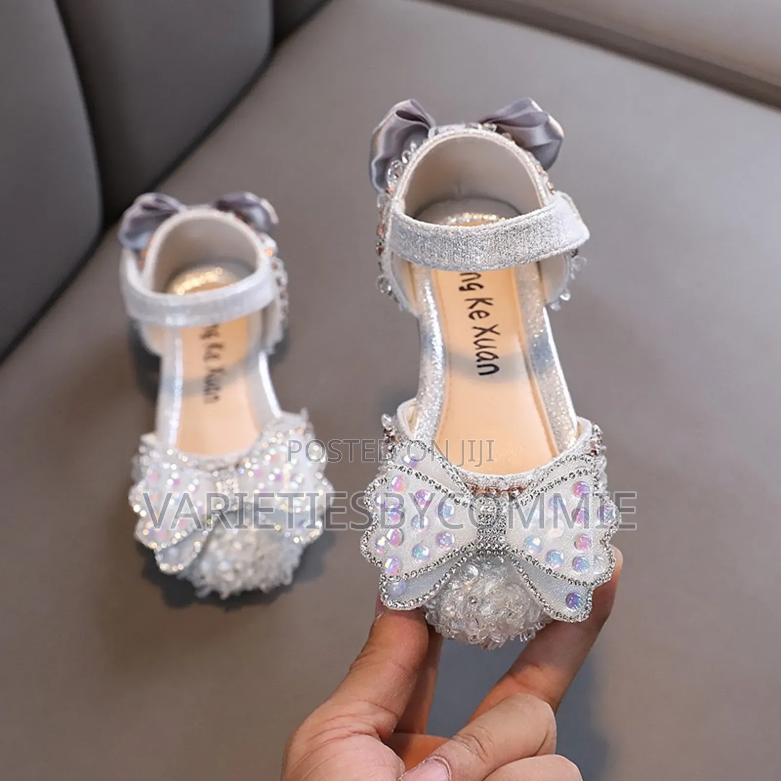 Rhinestone Girlie Half Shoe