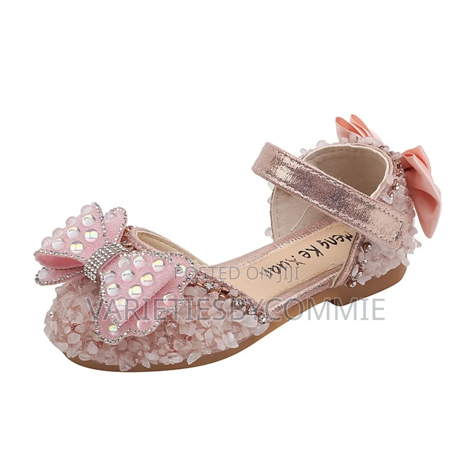 Rhinestone Girlie Half Shoe