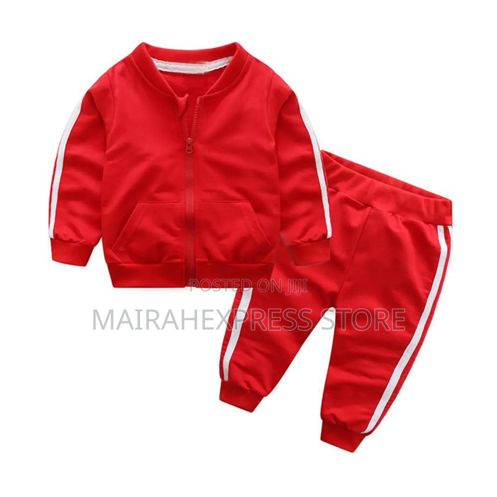 Evergreen Elegant Unisex Kids Tracksuit (Zipper Jacket+Pant)
