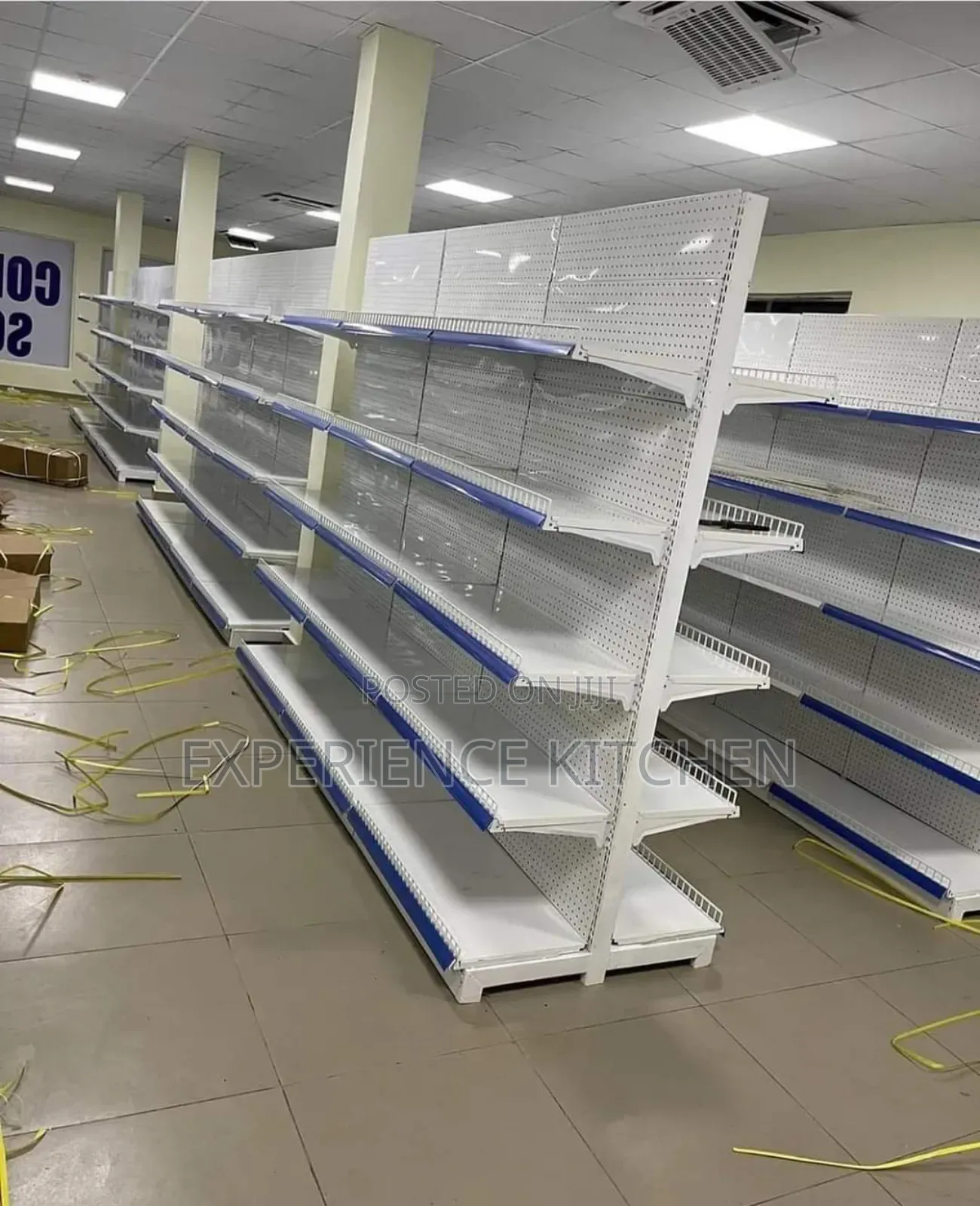 Double Side Supermarket Shelves