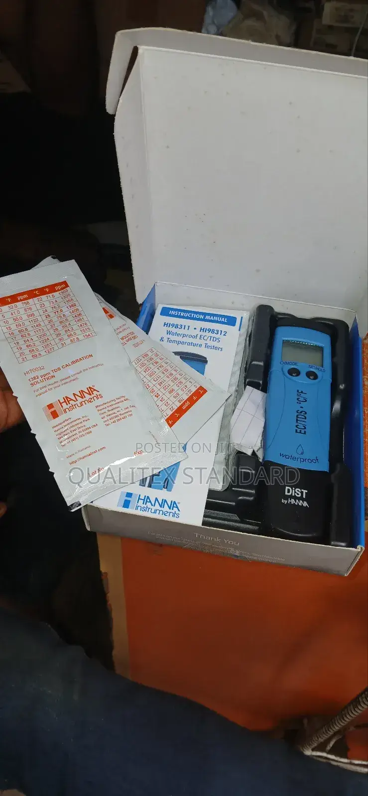 Hanna EC and TDS Meter