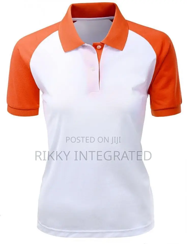 Flock Printed T-Shirts Polos for School Uniforms