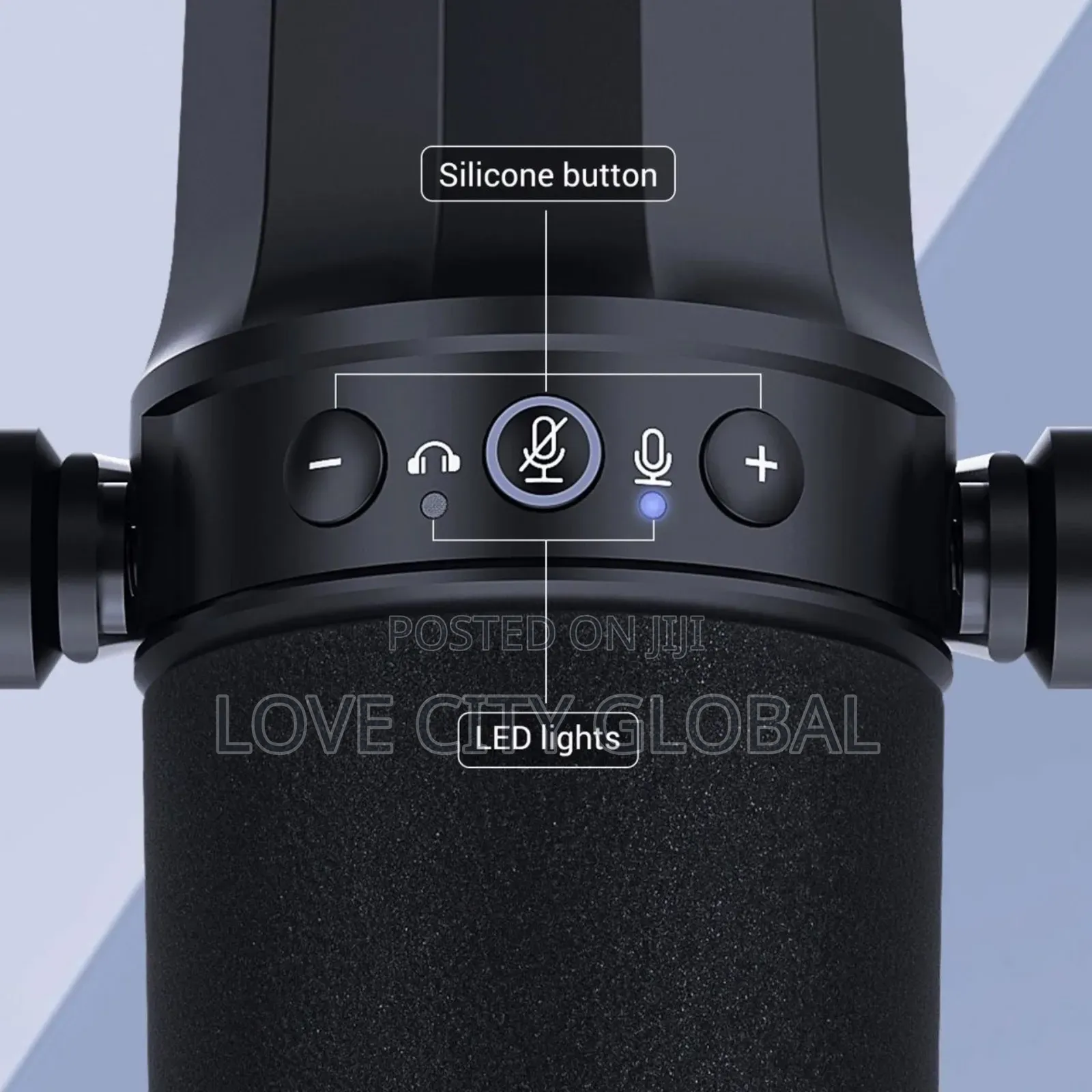 Professional Podcast Microphone With XLR,USB Cable and Stand