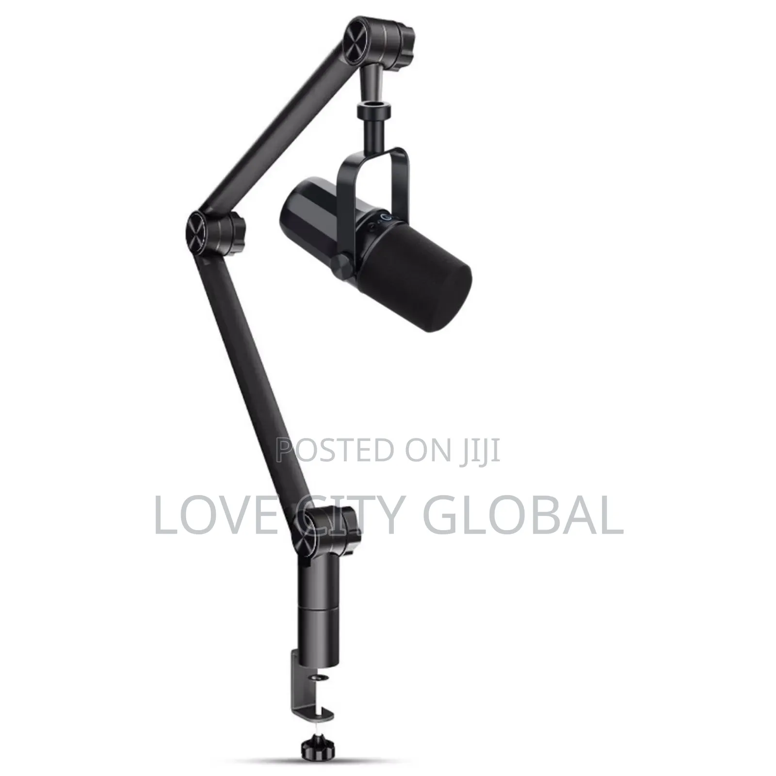 VIMI XLR/USB Wired Desktop Microphone Podcast Boom Arm Stand