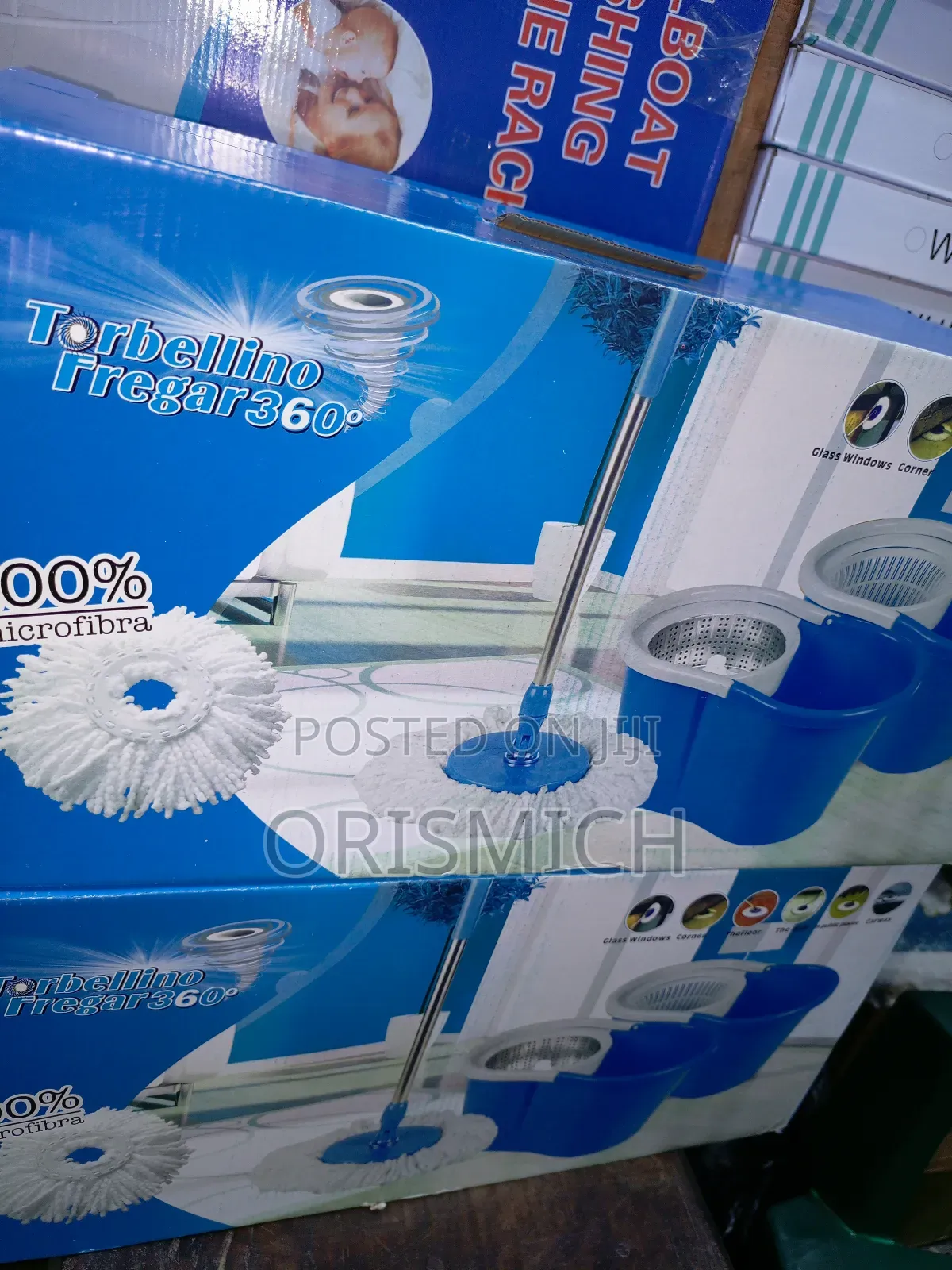 Rotating Mop and Bucket
