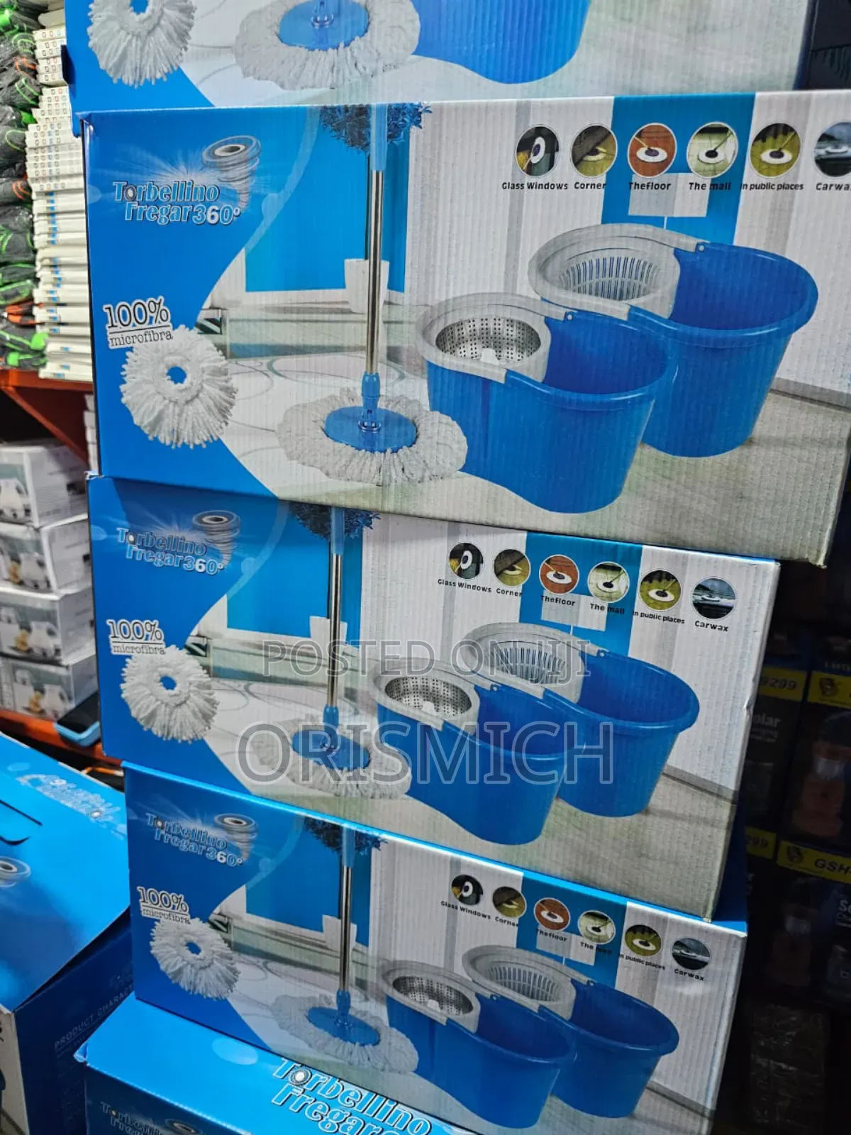 Rotating Mop and Bucket