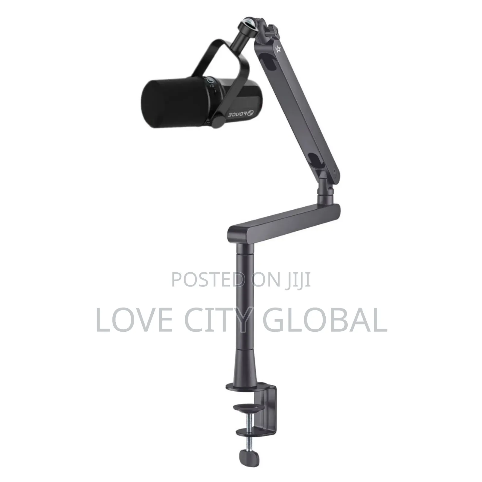 FDUCE SL40 XLR/USB Wired Podcast Microphone Kit Arm Stand