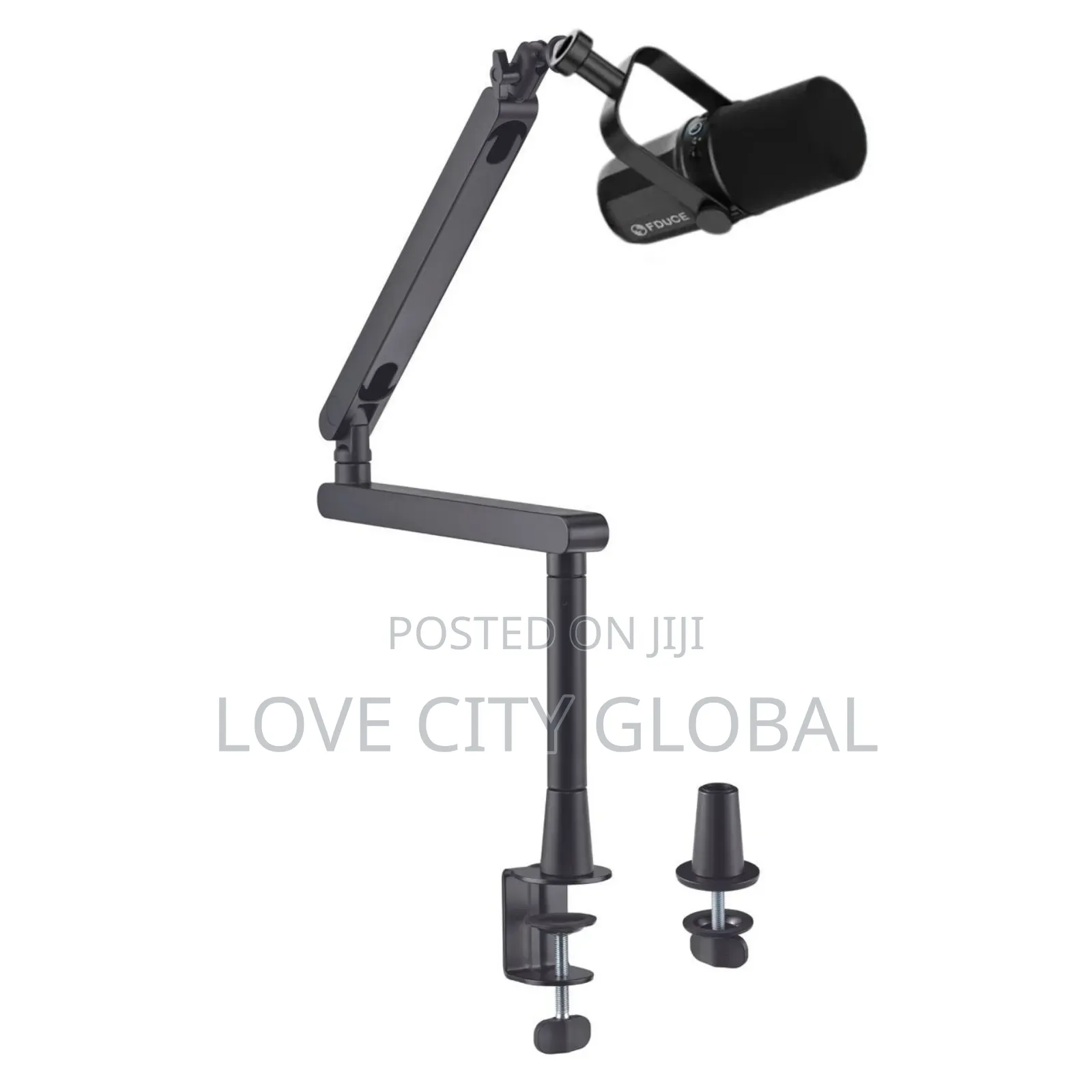 FDUCE SL40 XLR/USB Wired Podcast Microphone Kit Arm Stand