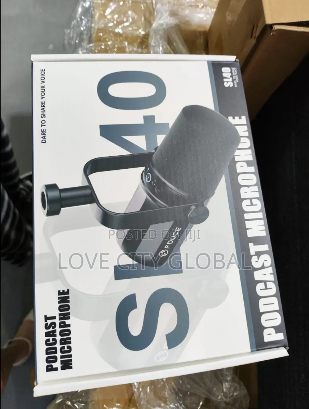 FDUCE SL40 XLR USB Wired Podcast Microphone Gaming Stream