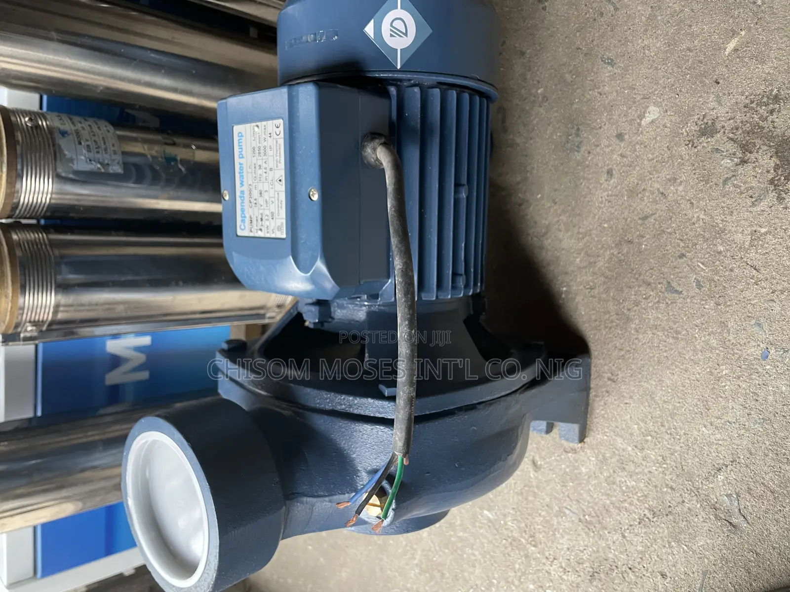 Capenda Water Pumping Machine