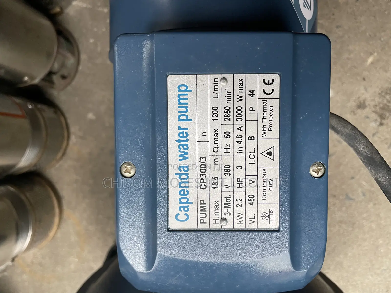 Capenda Water Pumping Machine