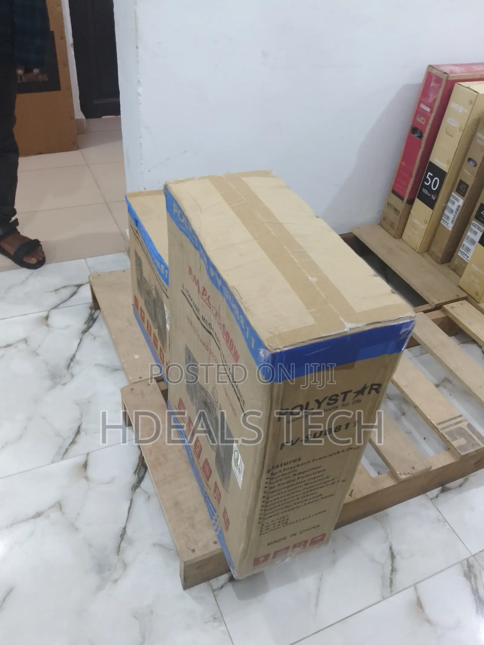Eco-Friendly Polystar Boom Speaker | PV-SUB811