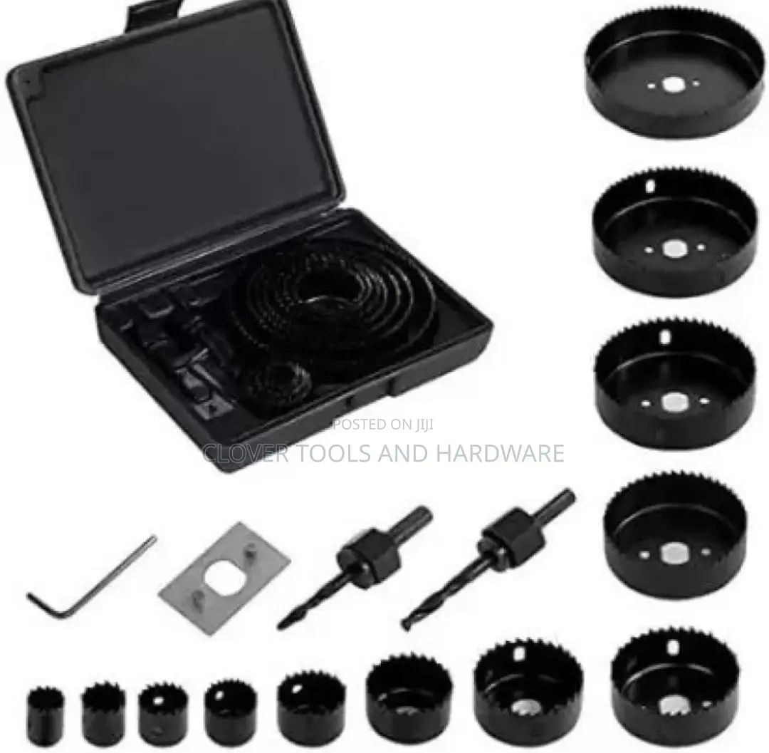 Hole Saw Set Drill Bit 16pcs/Set Board Hole Open Tool,16PCS