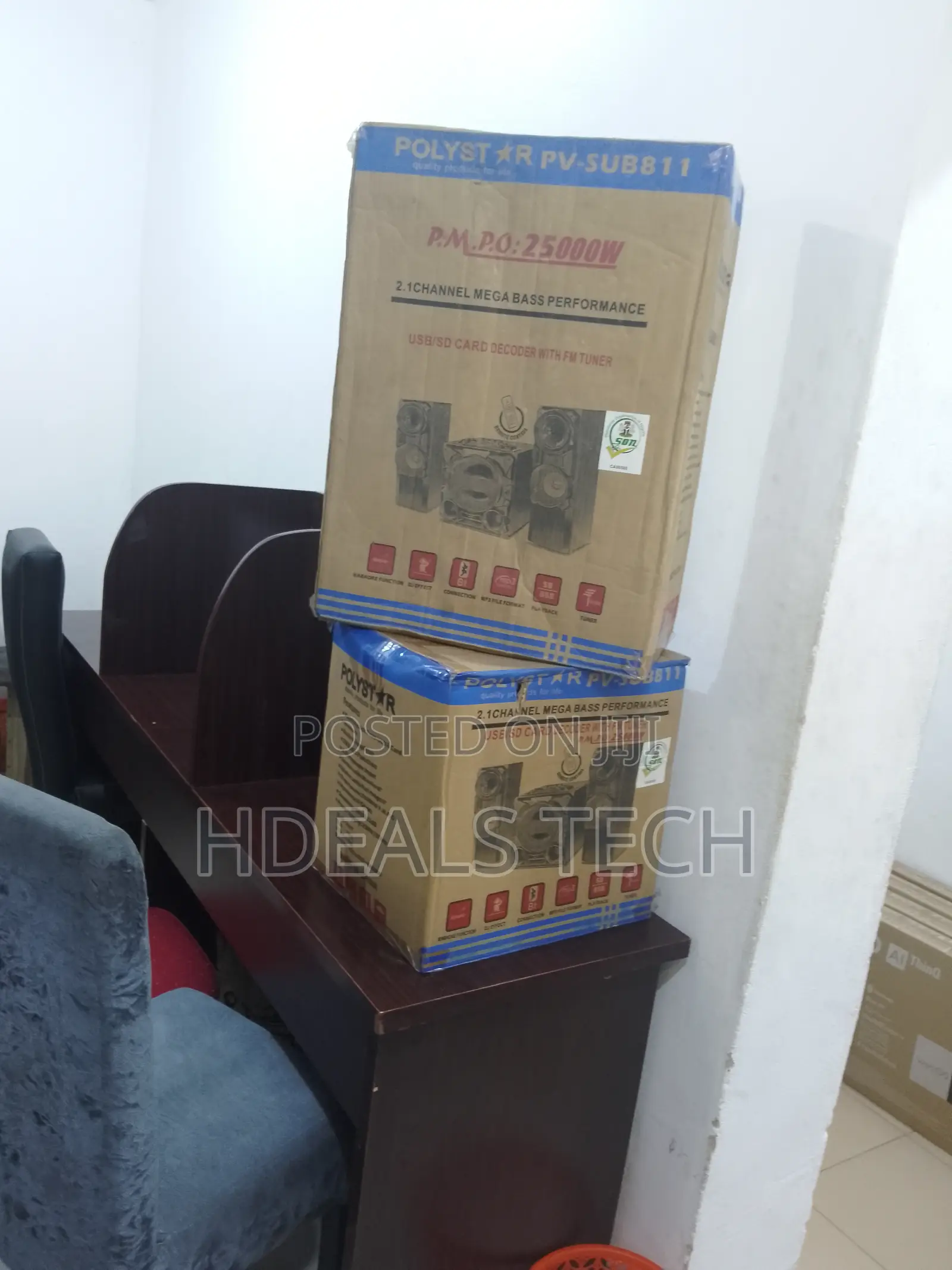 Budget Friendly POLYSTAR Home Theatre Sound Speaker 