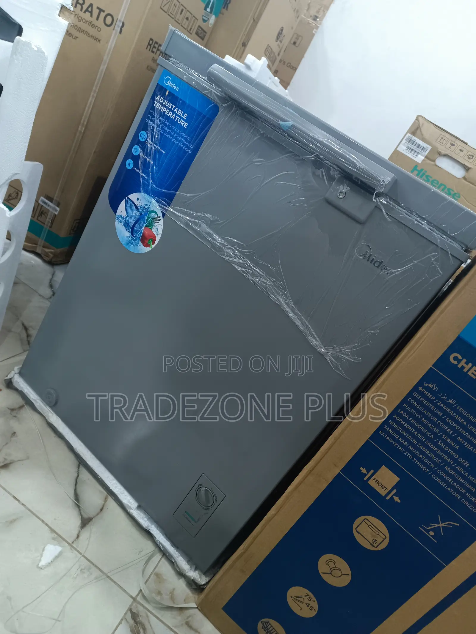Reliable Cold Stroage Midea Chest Freezer Hs 186cn 150lts