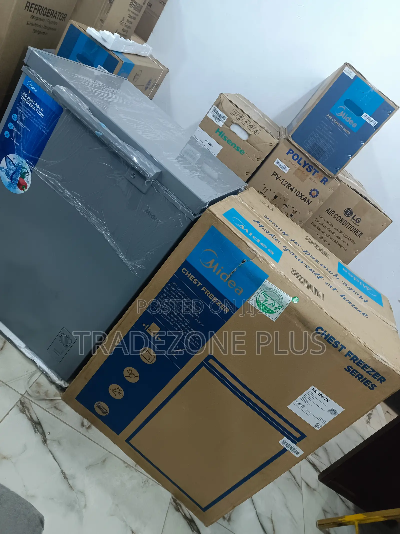 Deep Freeze Delight Midea Chest Freezer Hs 186cn 150lts