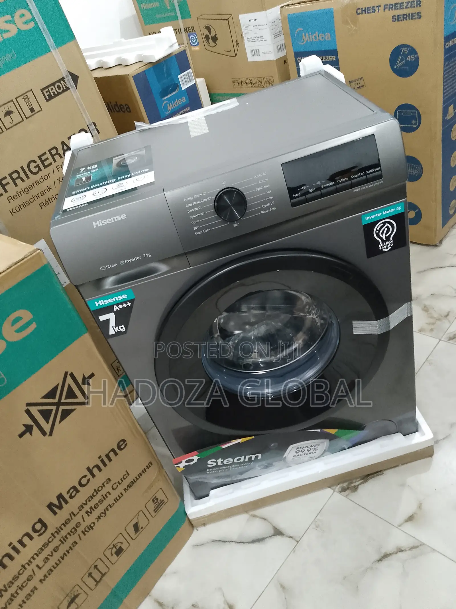 Excellehnt 7kg Hisense Washing Machine-Wfqp7012t