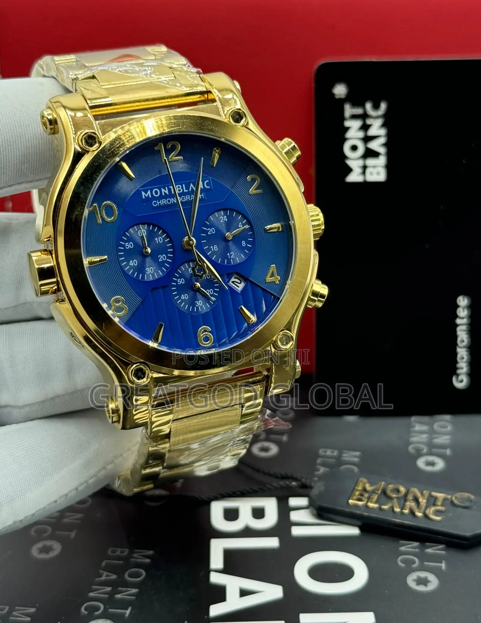 Brand : Montblanc Active Chronograph Gold Body