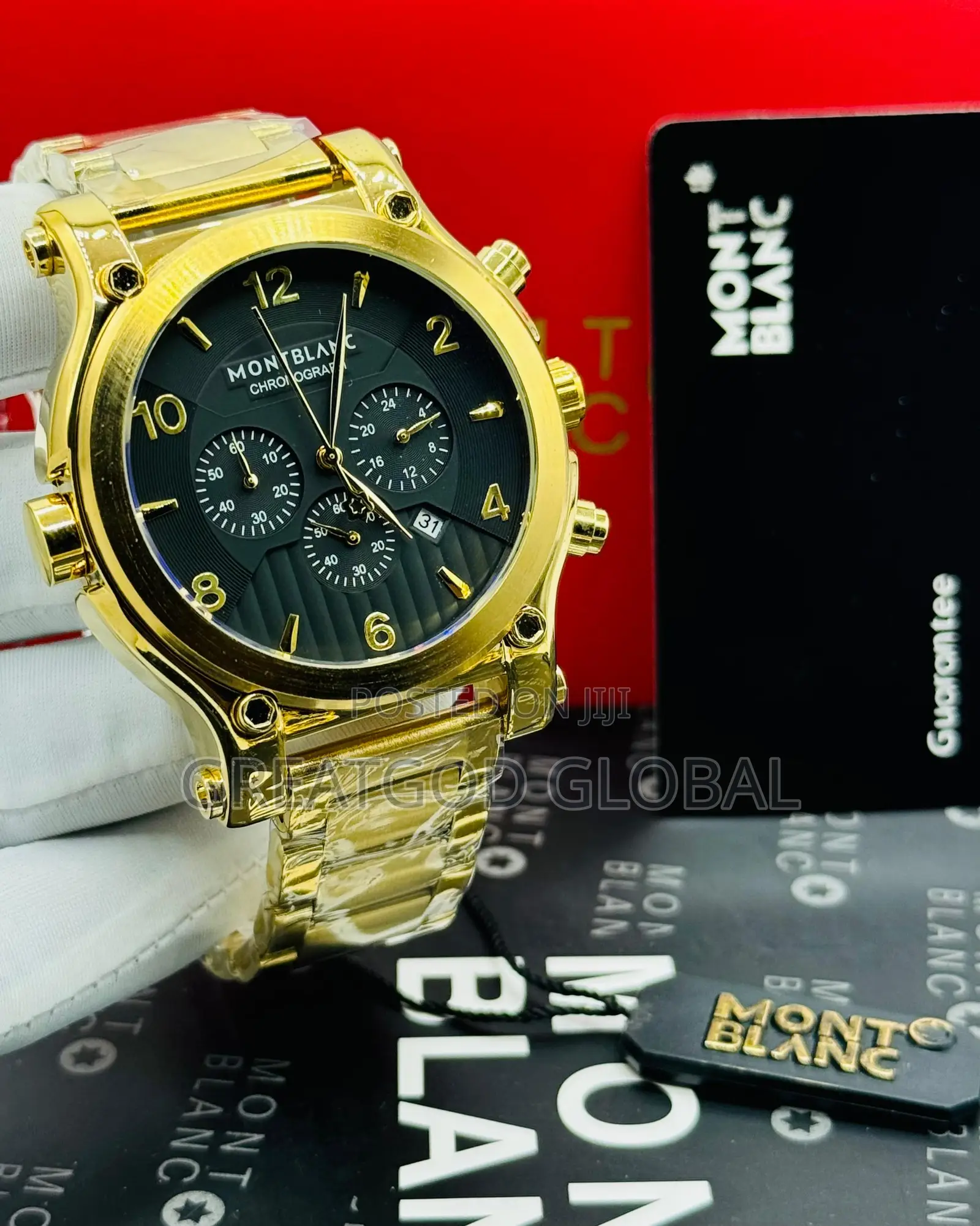 Brand : Montblanc Active Chronograph Gold Body