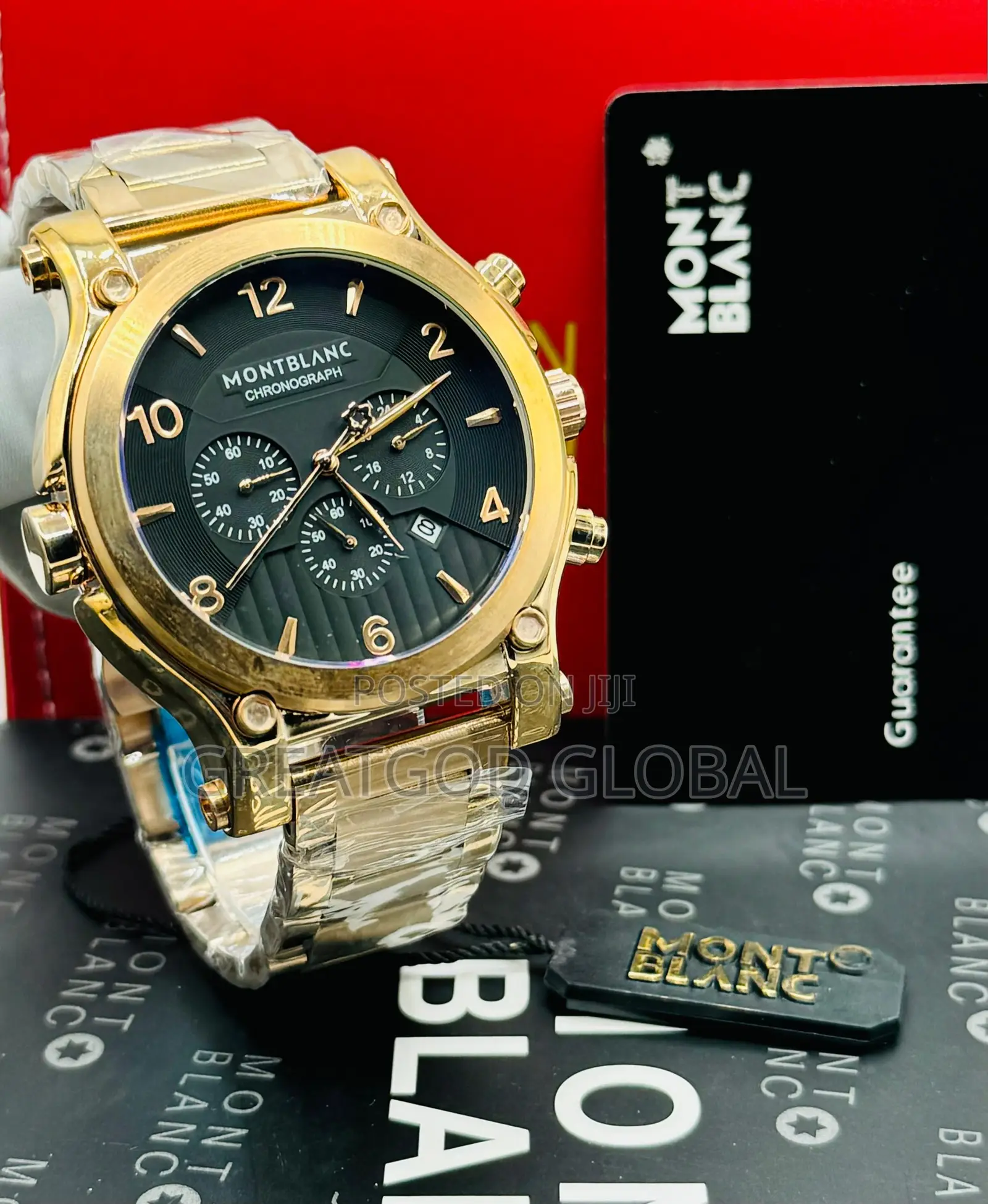 Brand : Montblanc Active Chronograph Gold Body