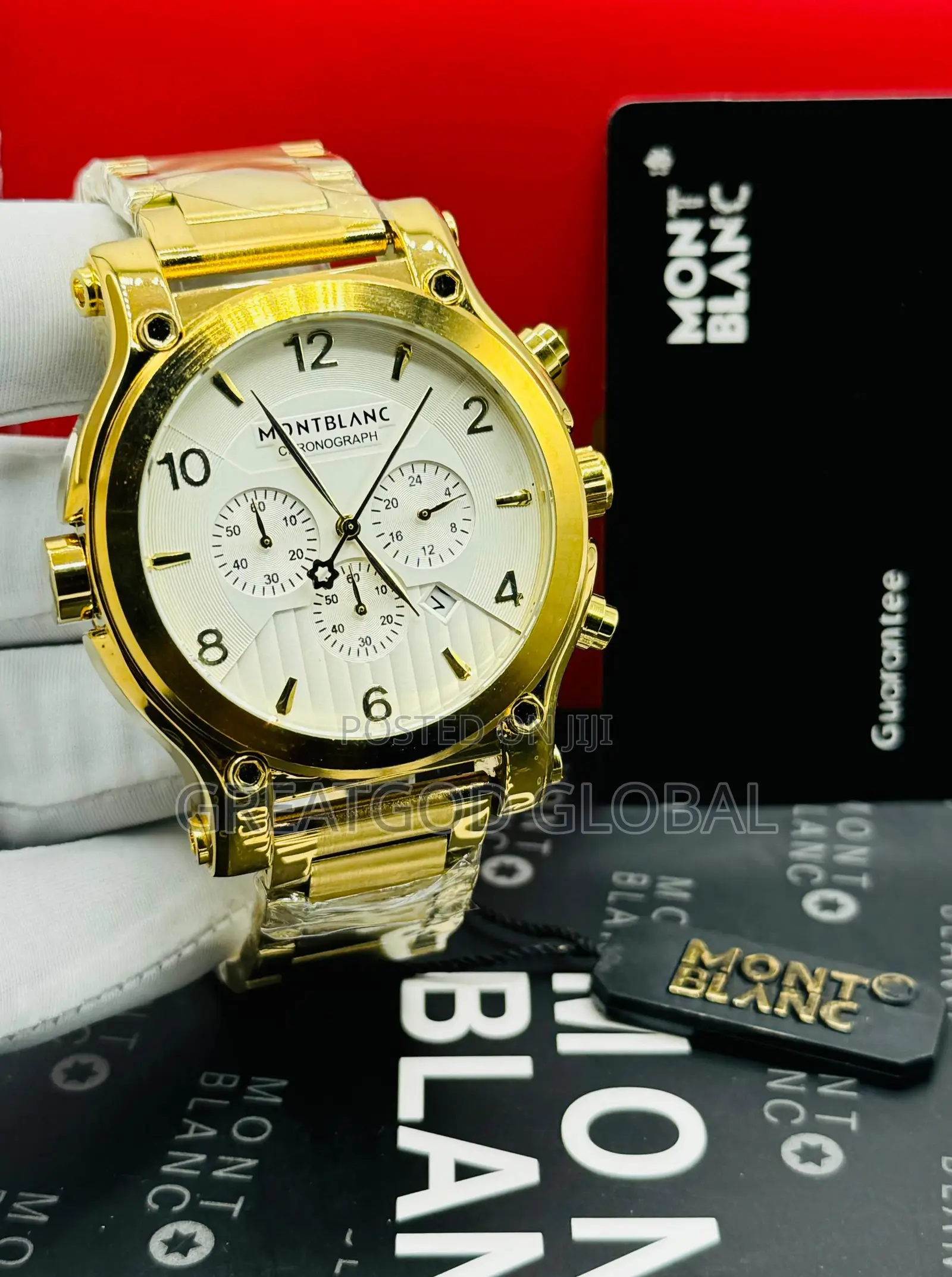 Brand : Montblanc Active Chronograph Gold Body