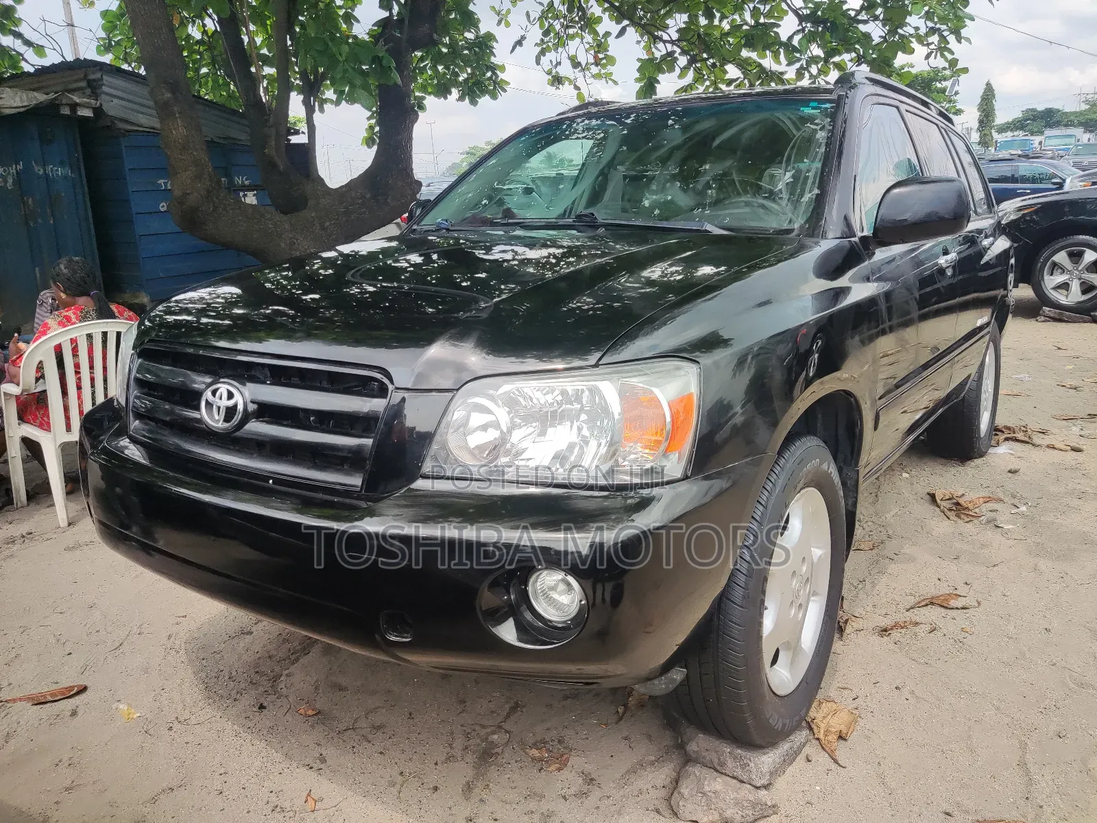 Toyota Highlander Limited V6 2007 Black