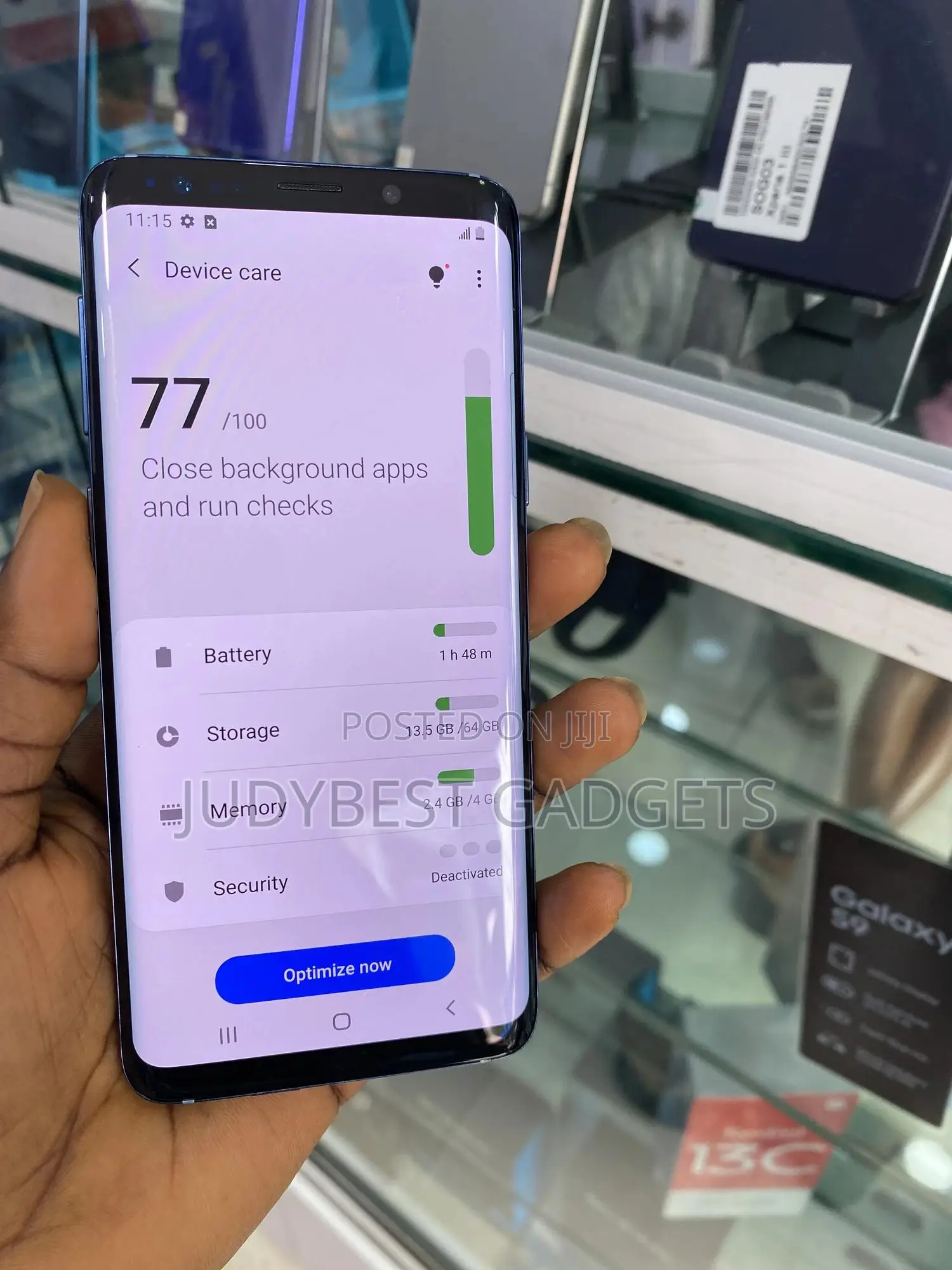 Samsung Galaxy S9 64 GB Blue