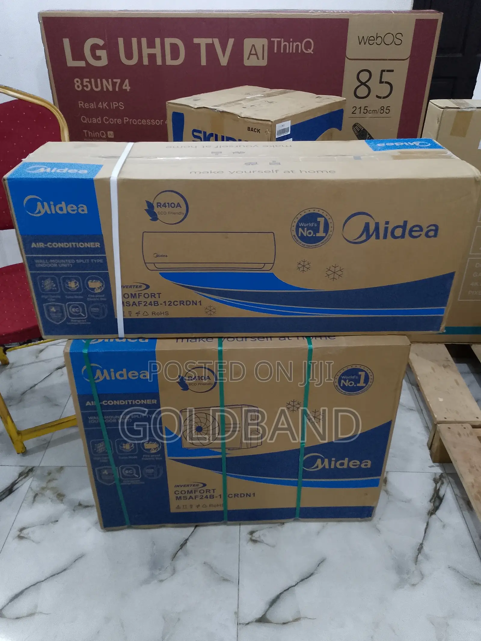 1.5hp Msafb-12crdn1 Inverter Midea New in Split AC