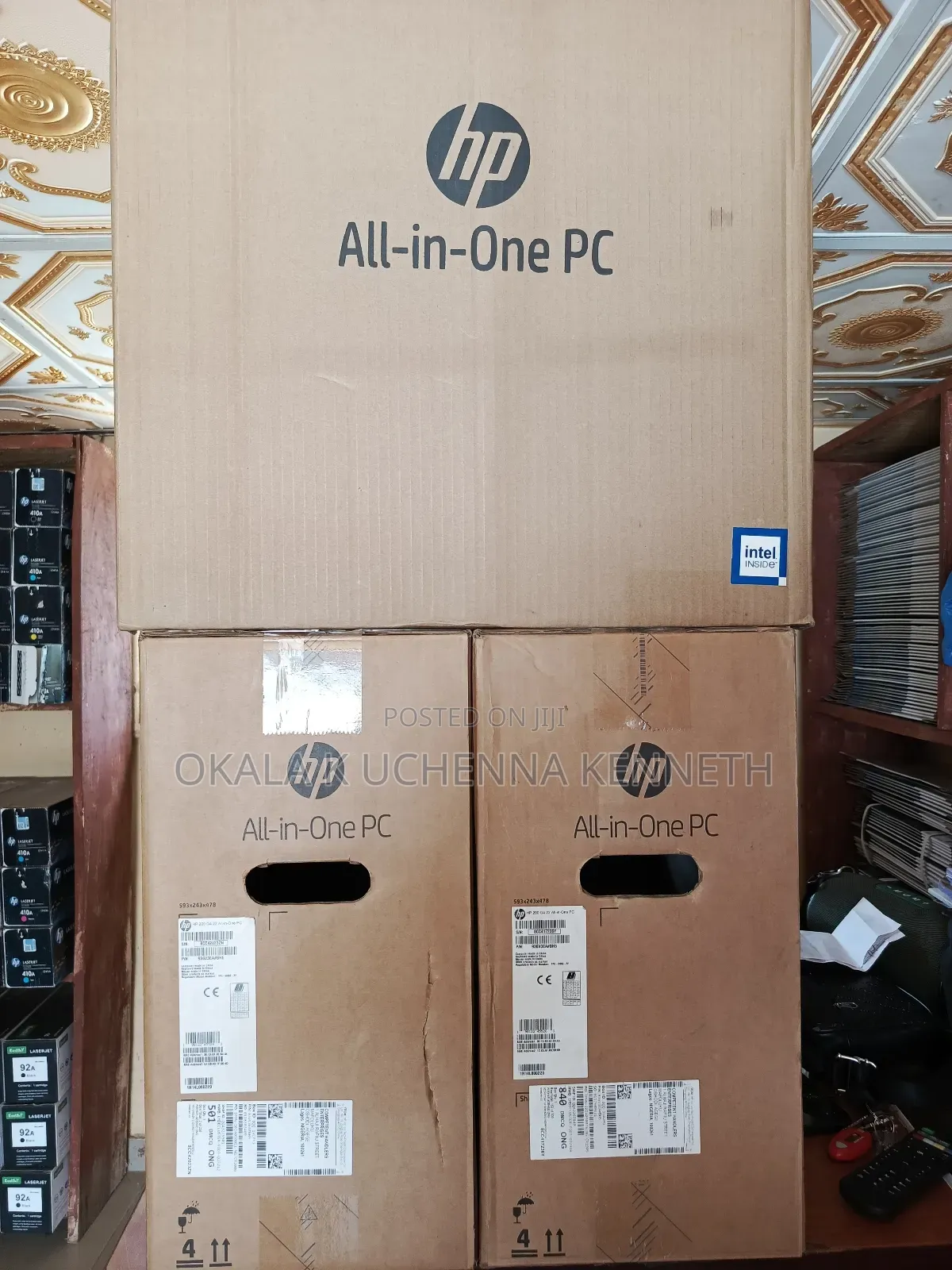 New Desktop Computer HP 290 G4 All-in-One 8GB Intel Core I5 HDD 256GB