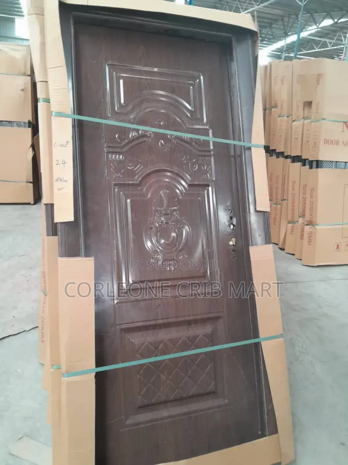Brown Noble Steel Door
